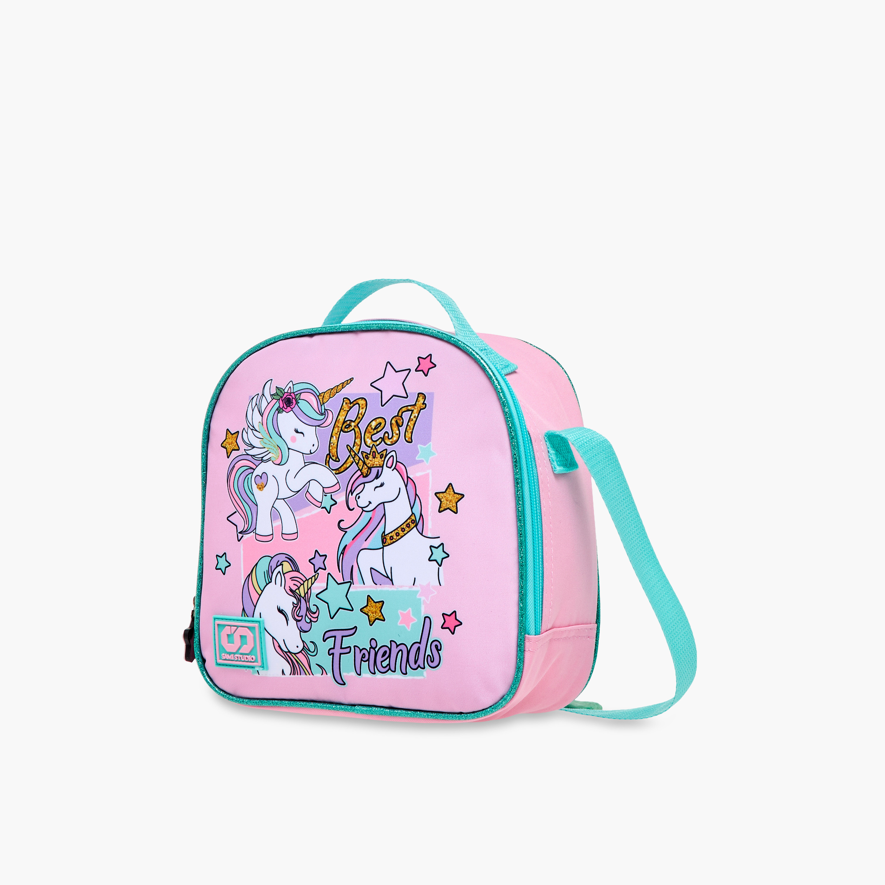 SAMI STUDIO Unicorn Print 3-Piece 12-inch Trolley Backpack Set - 31x23x10 cm-school-bagsandbackpacks-trolleybags-image-23