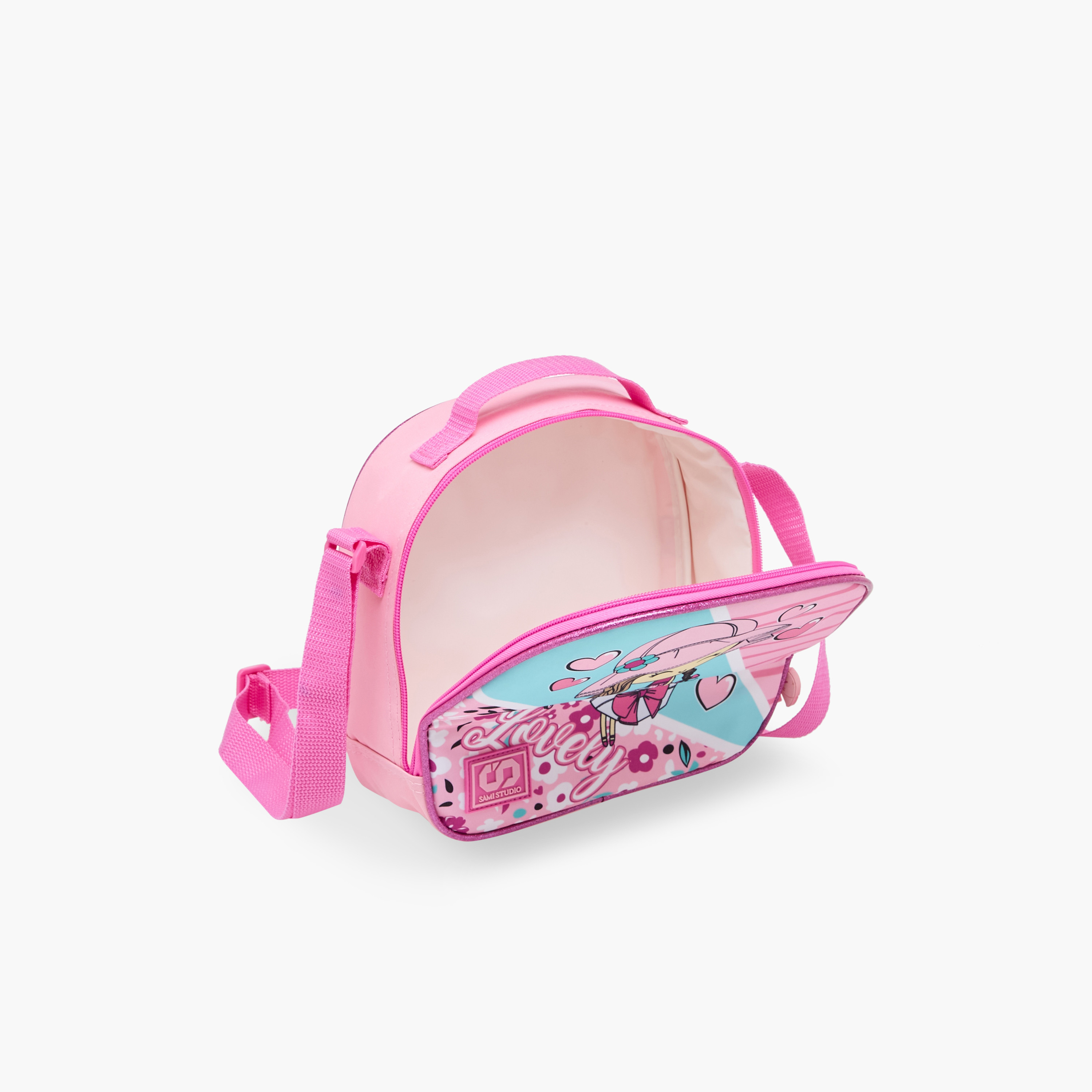 SAMI STUDIO Printed 3-Piece School Trolley Bag Set for Girls 2-5 Years with Lunch Bag and Pencil Pouch -school-bagsandbackpacks-trolleybags-image-10