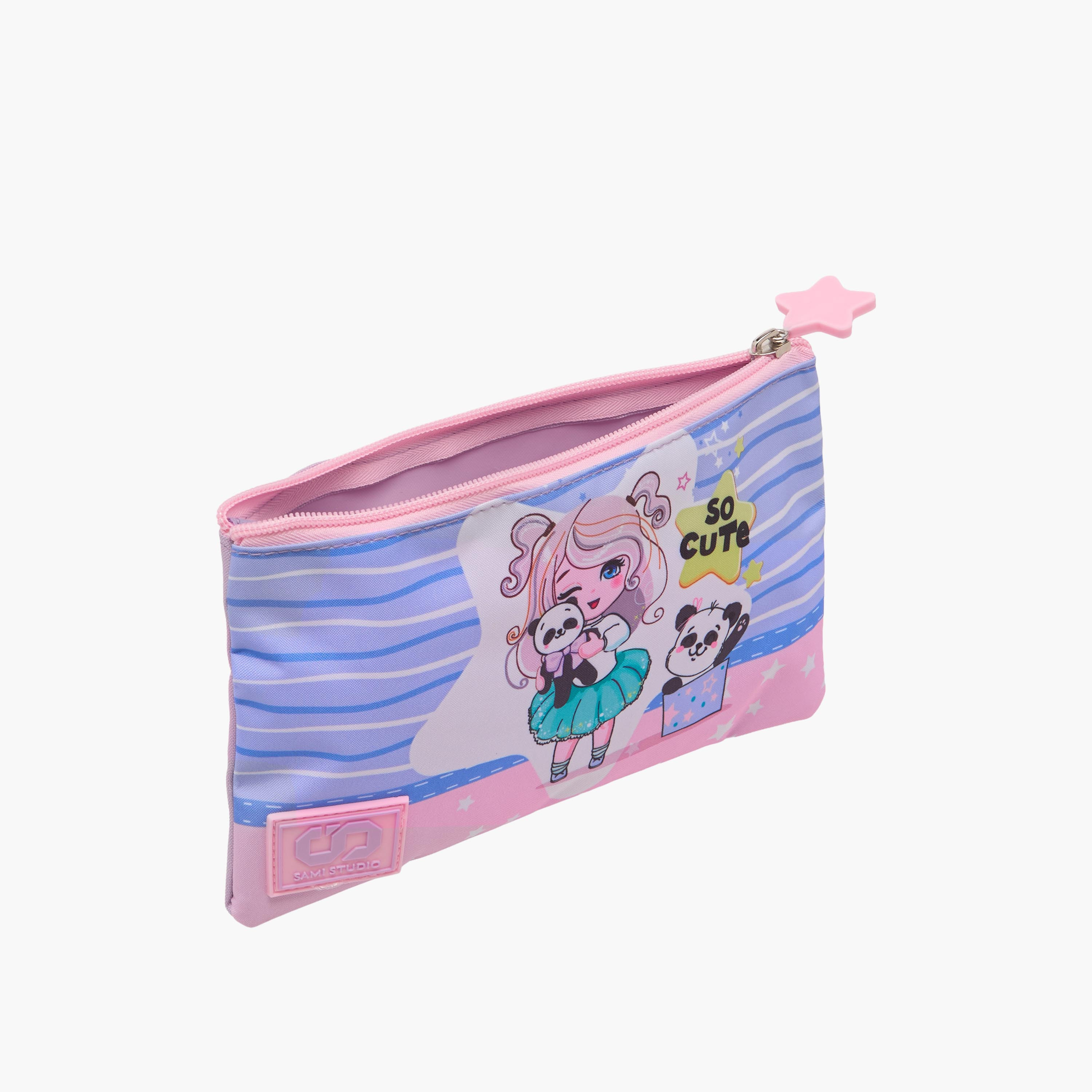 SAMI STUDIO Printed 3-Piece School Trolley Bag Set for Girls 5-8 Years with Lunch Bag and Pencil Pouch -school-bagsandbackpacks-trolleybags-image-13