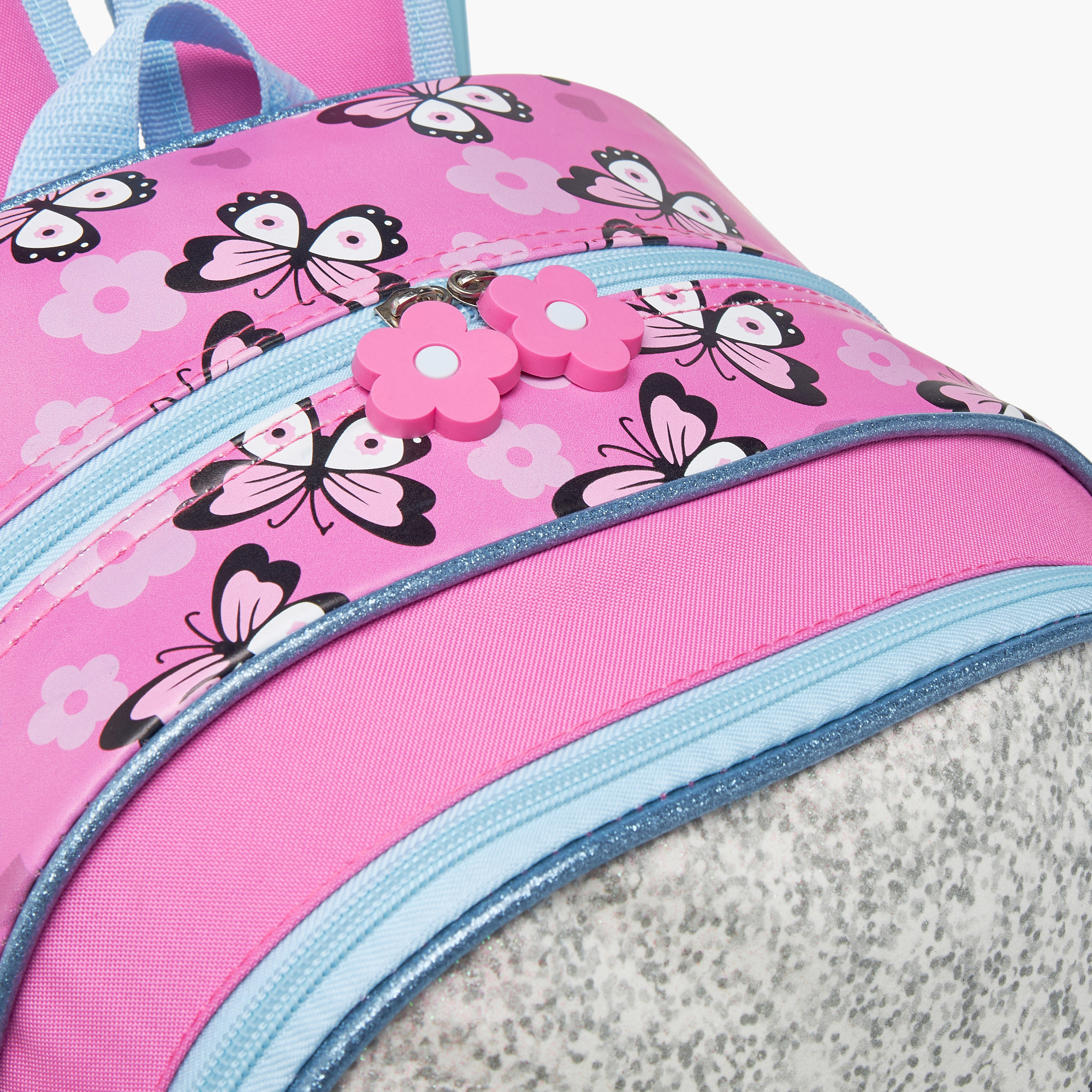 SAMI STUDIO Cats Trolley Bag for Girls 5-8 Years with Padded Shoulder Straps -school-bagsandbackpacks-trolleybags-image-9
