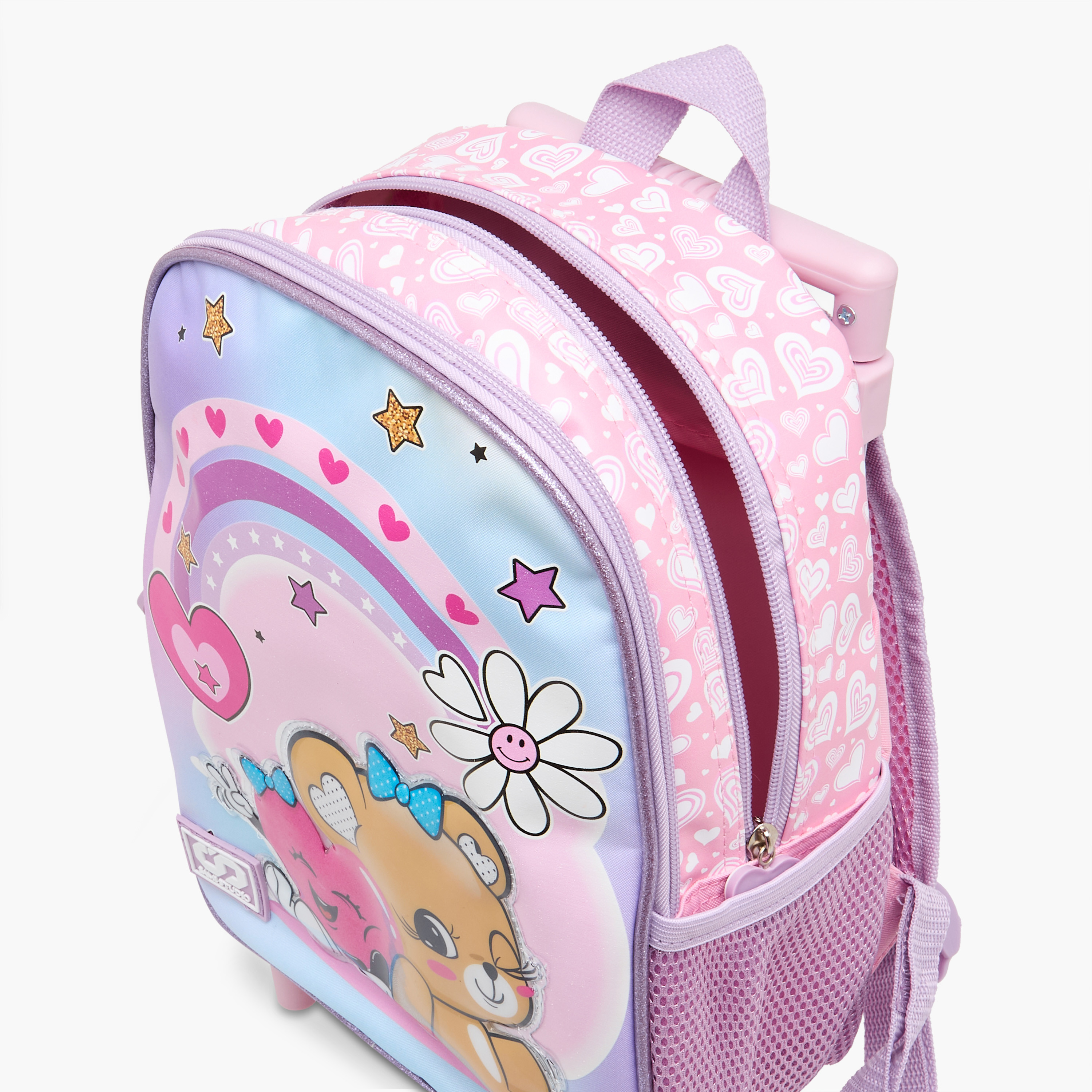 SAMI STUDIO Animal Print 3-Piece School Trolley Bag Set for Girls 2-5 Years with Lunch Bag and Pencil Pouch -school-bagsandbackpacks-trolleybags-image-10