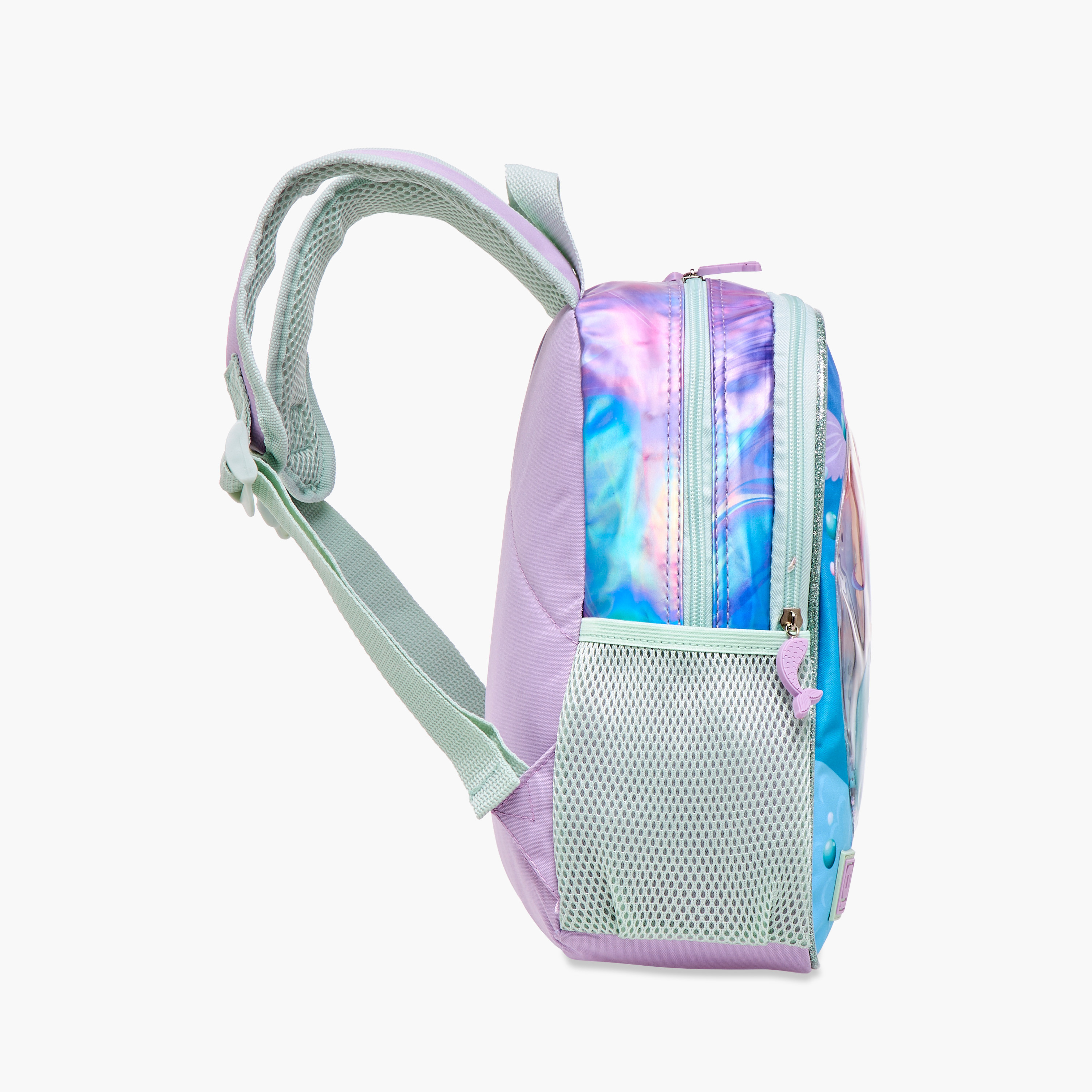 طقم شنطة ظهر 16 بوصة بطبعات حورية البحر 3 قطع من سامي ستوديو - 31x23x10 سم-school-bagsandbackpacks-backpacks-image-6