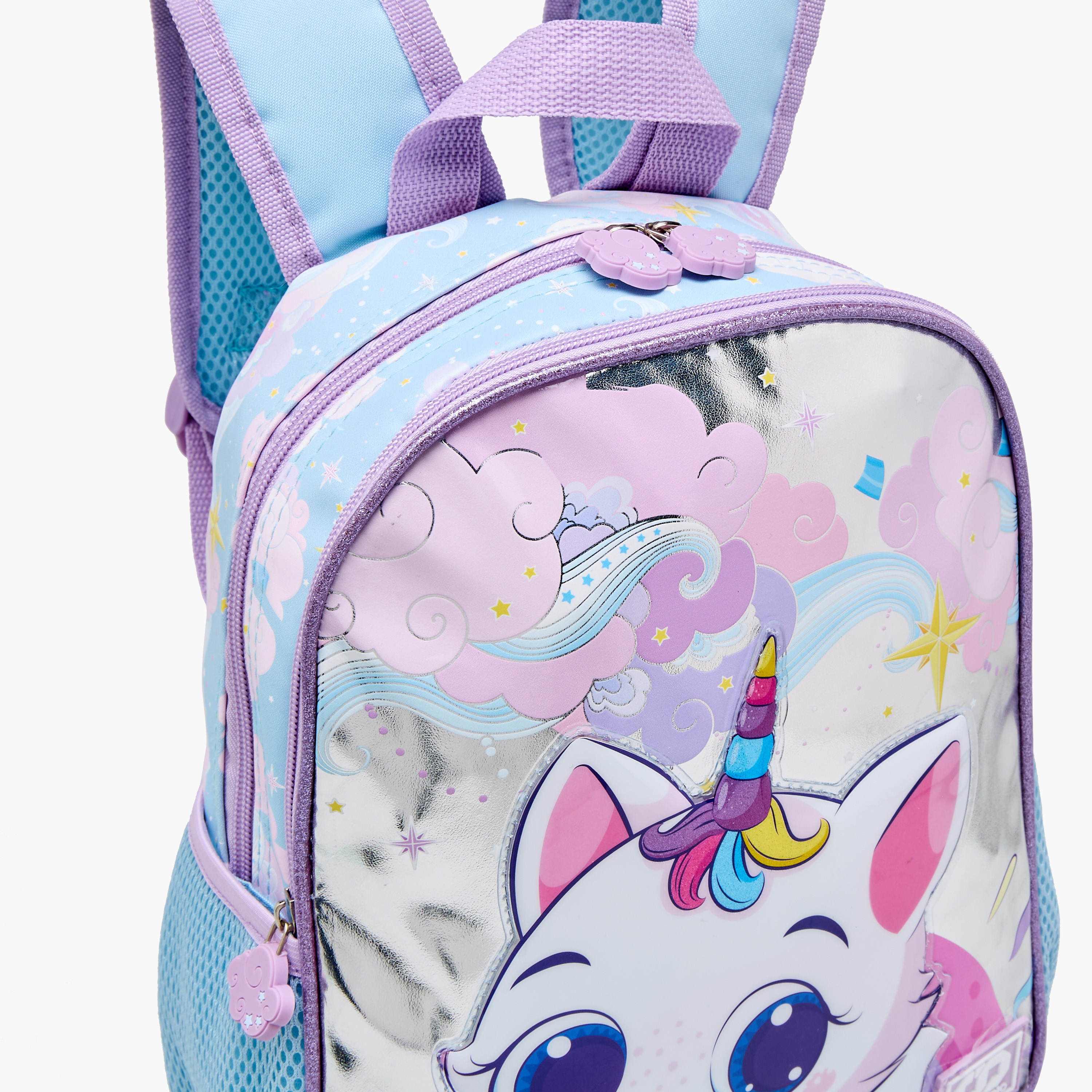 SAMI STUDIO 3-Piece Caticorn Print 12-inch Backpack Set - 31x23x10 cms-school-bagsandbackpacks-backpacks-image-8