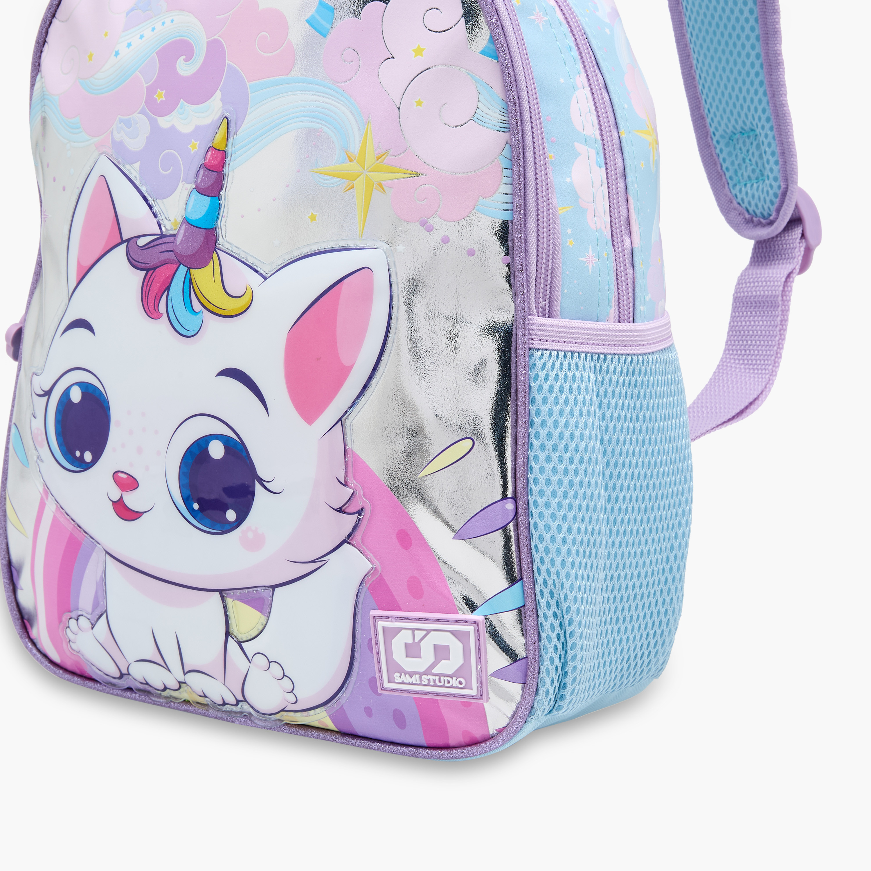 SAMI STUDIO 3-Piece Caticorn Print 12-inch Backpack Set - 31x23x10 cms-school-bagsandbackpacks-backpacks-image-9