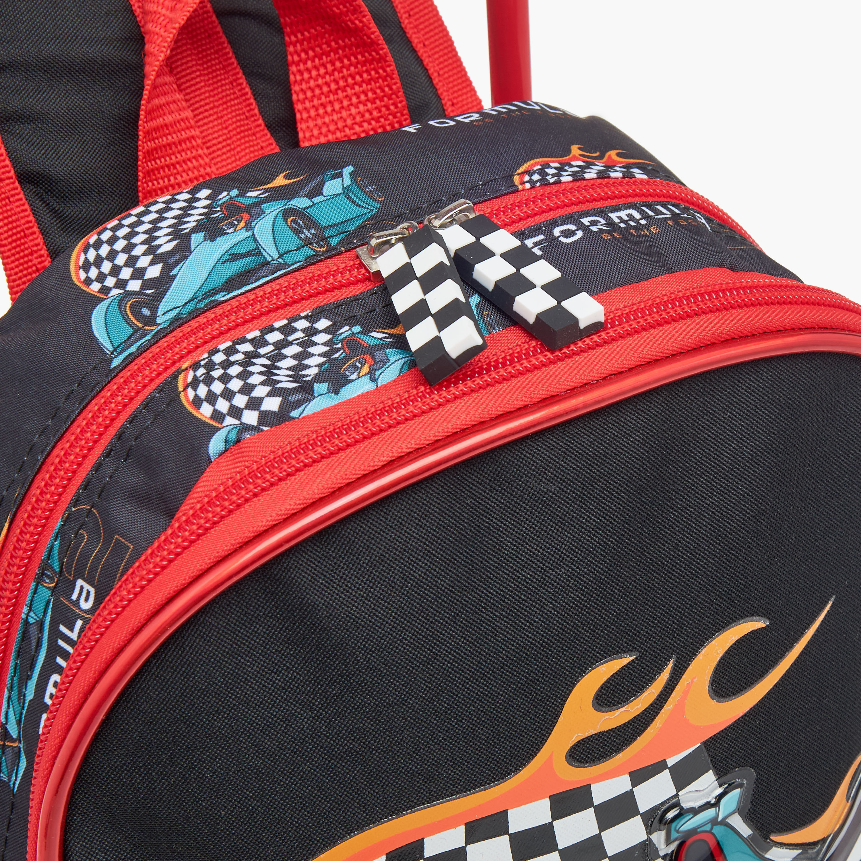 SAMI STUDIO Cars 3-Piece School Trolley Bag Set for Boys 2-5 Years with Lunch Bag and Pencil Pouch -promo_LS20_OMN-image-12