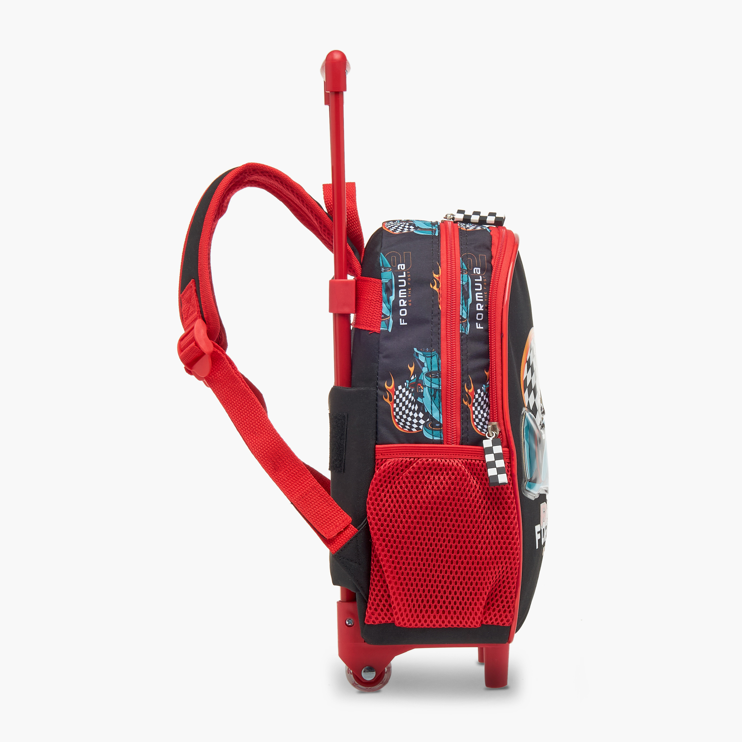 SAMI STUDIO Cars 3-Piece School Trolley Bag Set for Boys 2-5 Years with Lunch Bag and Pencil Pouch -promo_LS20_OMN-image-9