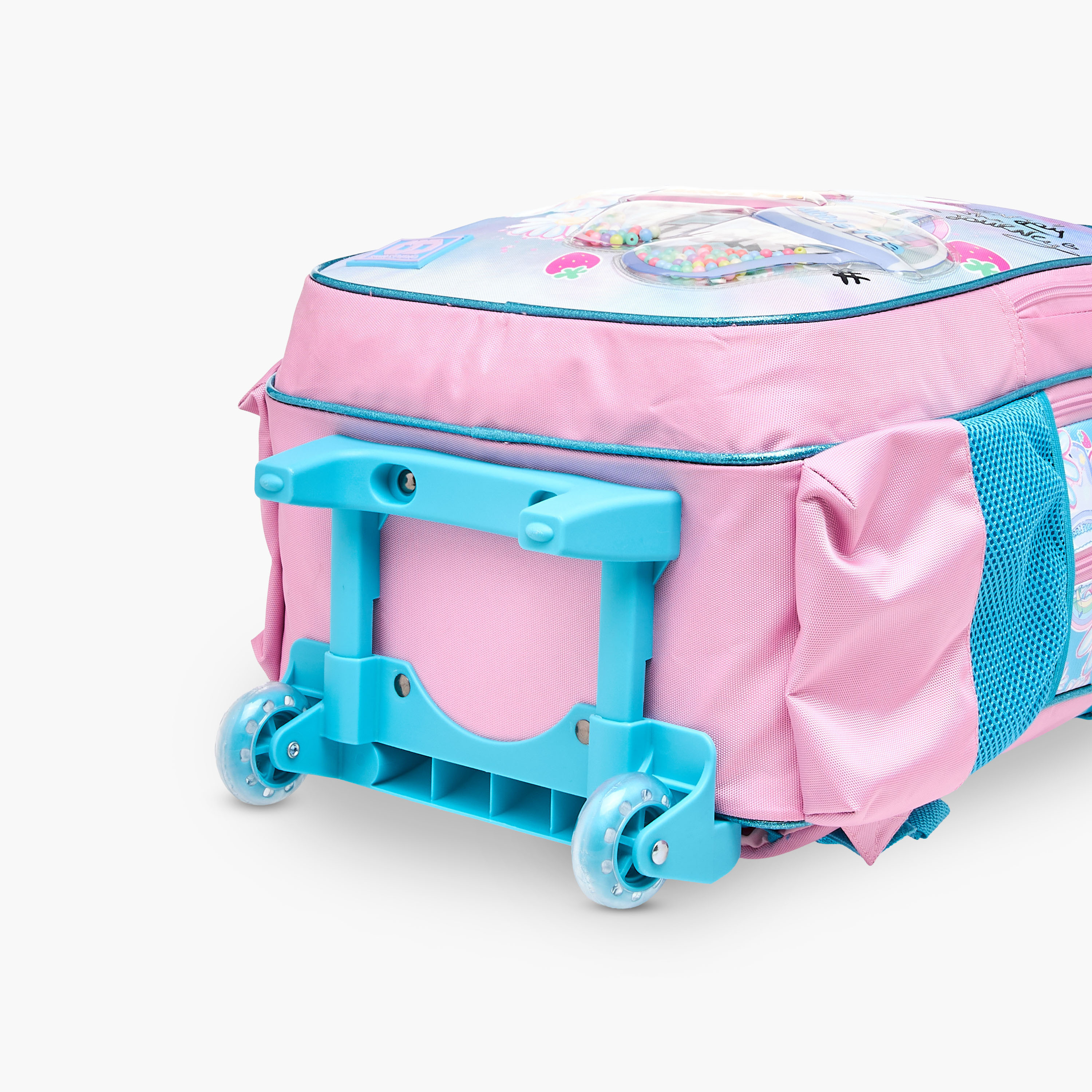 SAMI STUDIO Floral Trolley Bag for Girls 5-8 Years with Padded Shoulder Straps -school-bagsandbackpacks-trolleybags-image-11