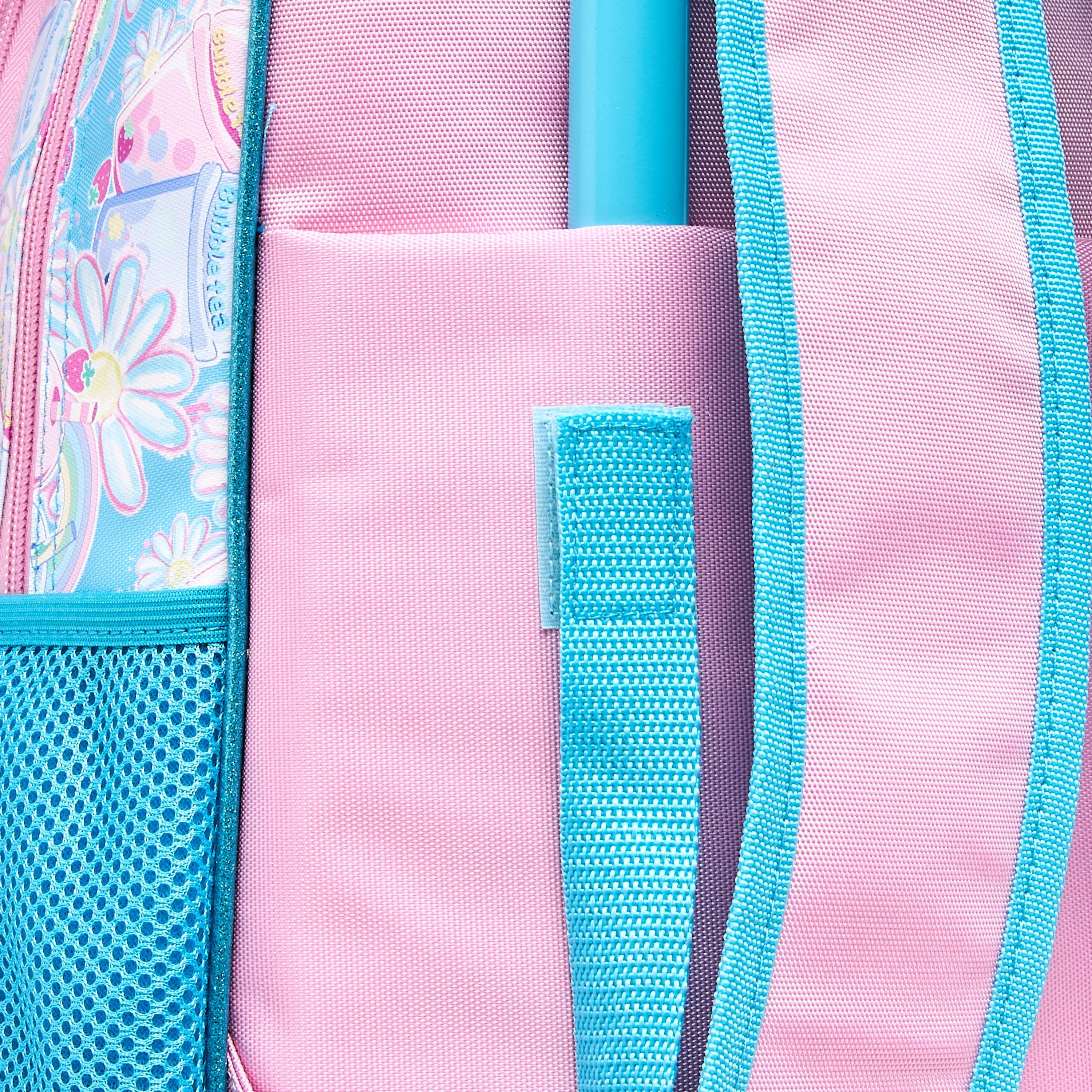 SAMI STUDIO Floral Trolley Bag for Girls 5-8 Years with Padded Shoulder Straps -school-bagsandbackpacks-trolleybags-image-13