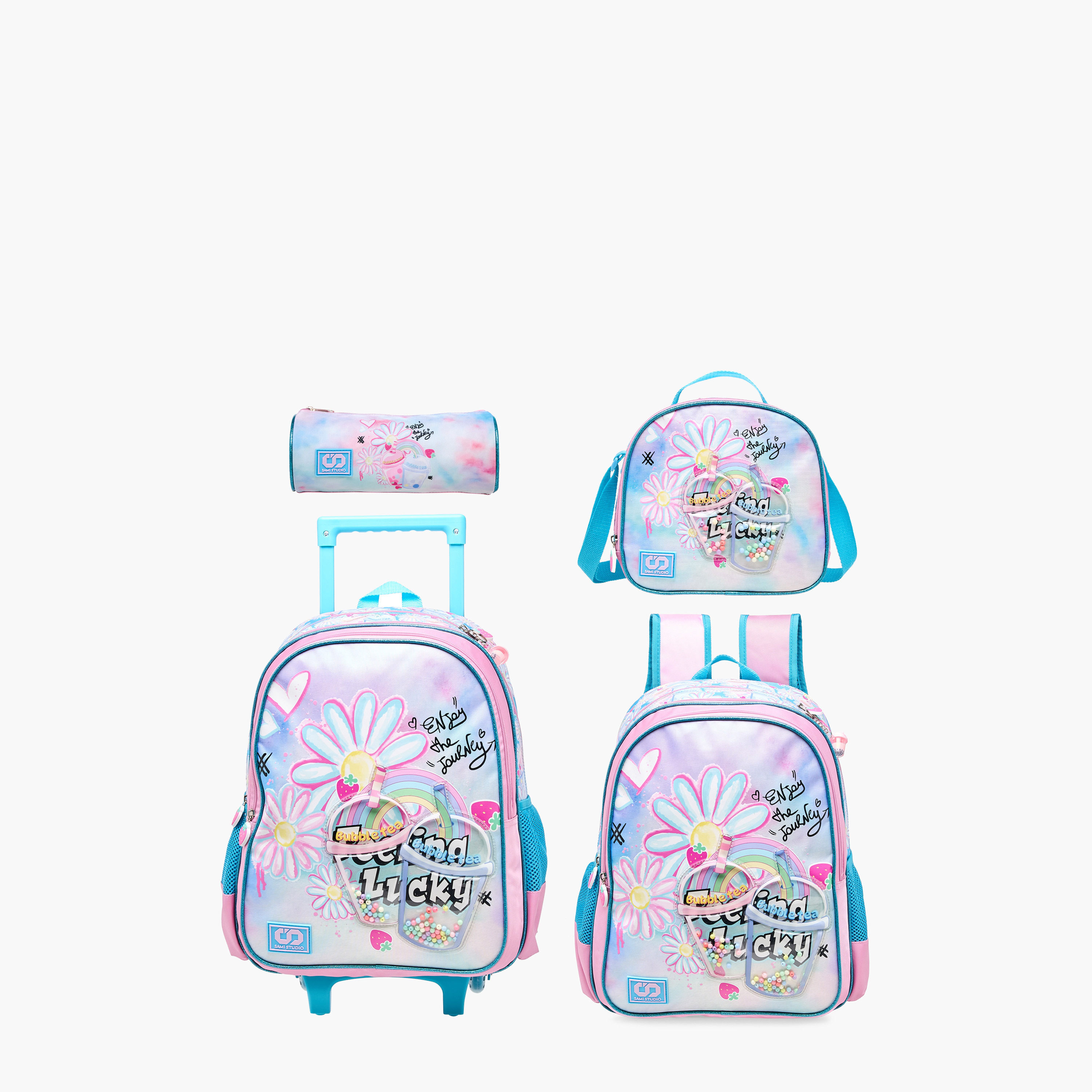 SAMI STUDIO Floral Print 16-inch Backpack with Adjustable Shoulder Straps - 33x14x45 cms-promo_LS20_OMN-image-11