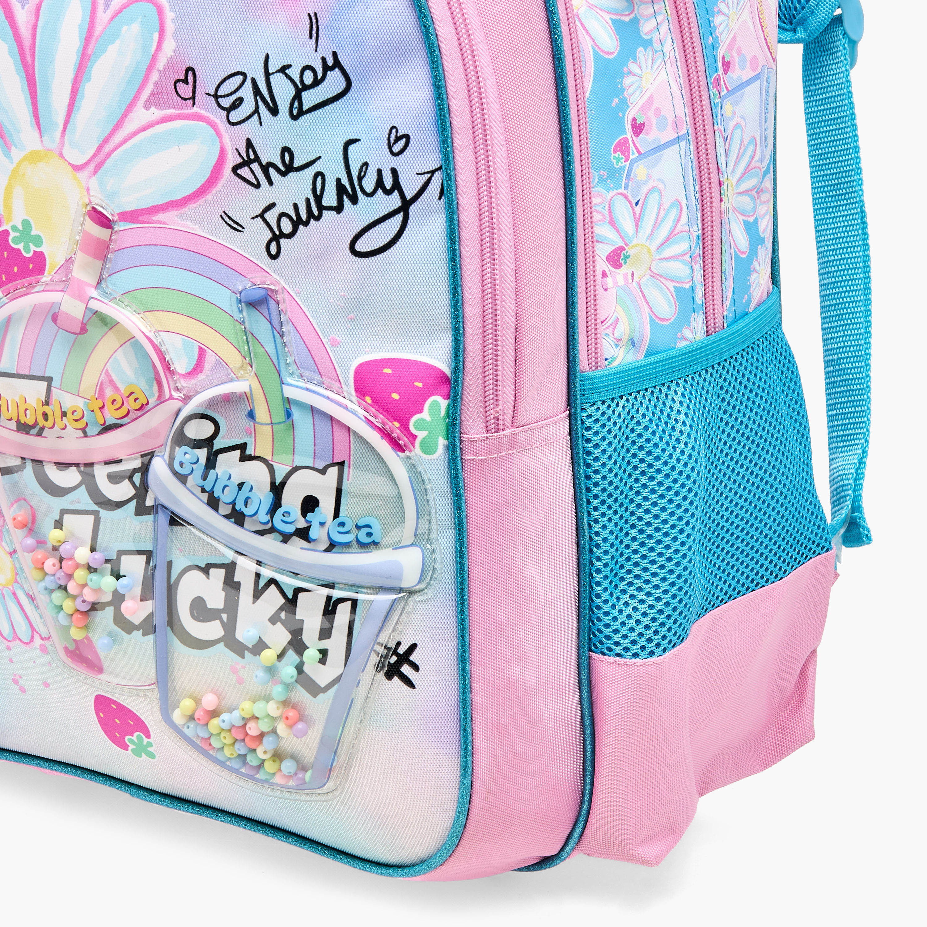 SAMI STUDIO Floral Print 16-inch Backpack with Adjustable Shoulder Straps - 33x14x45 cms-promo_LS20_OMN-image-8