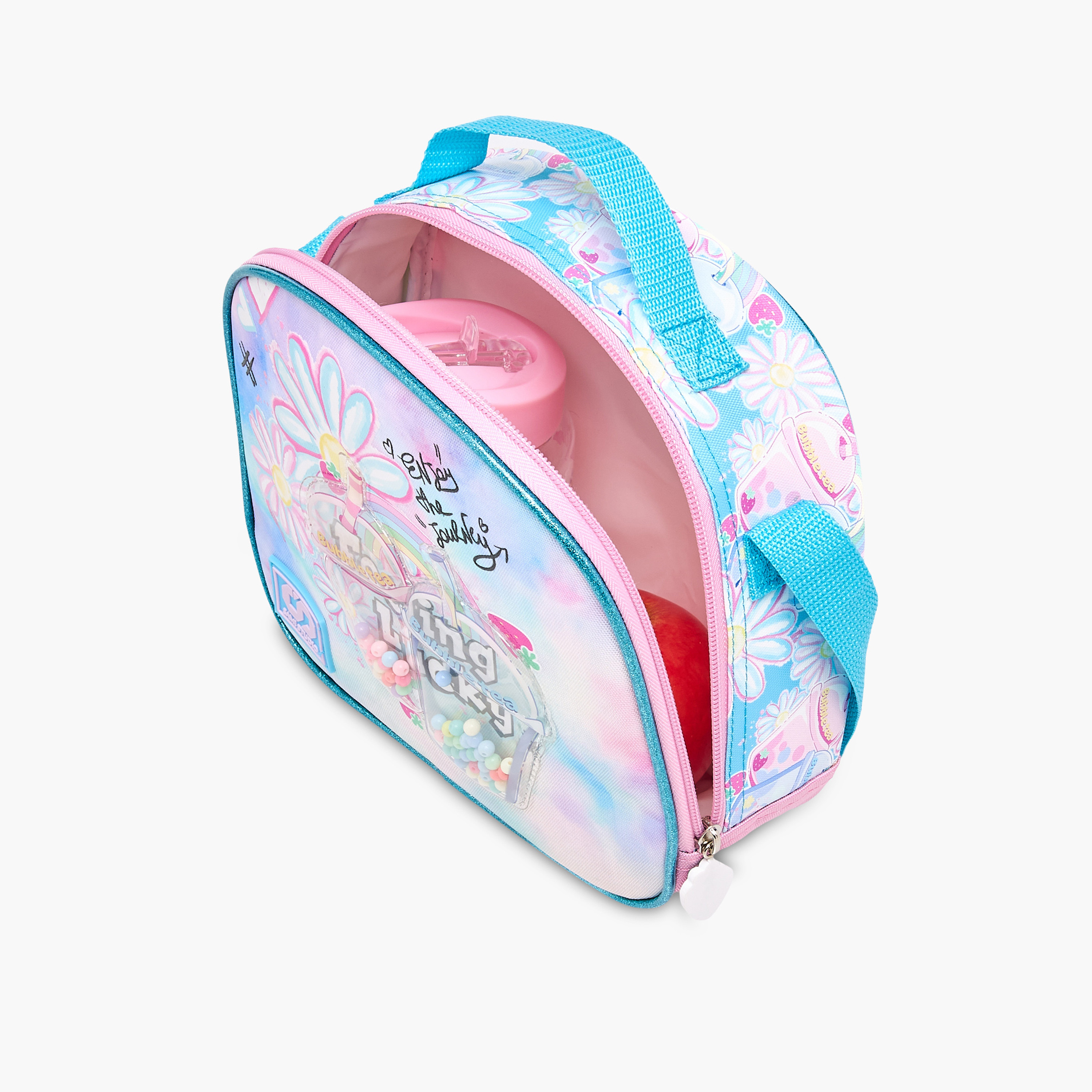 SAMI STUDIO Juices Printed Lunch Bag with Adjustable Strap and Zip Closure-school-lunchessentials-lunchbags-image-7