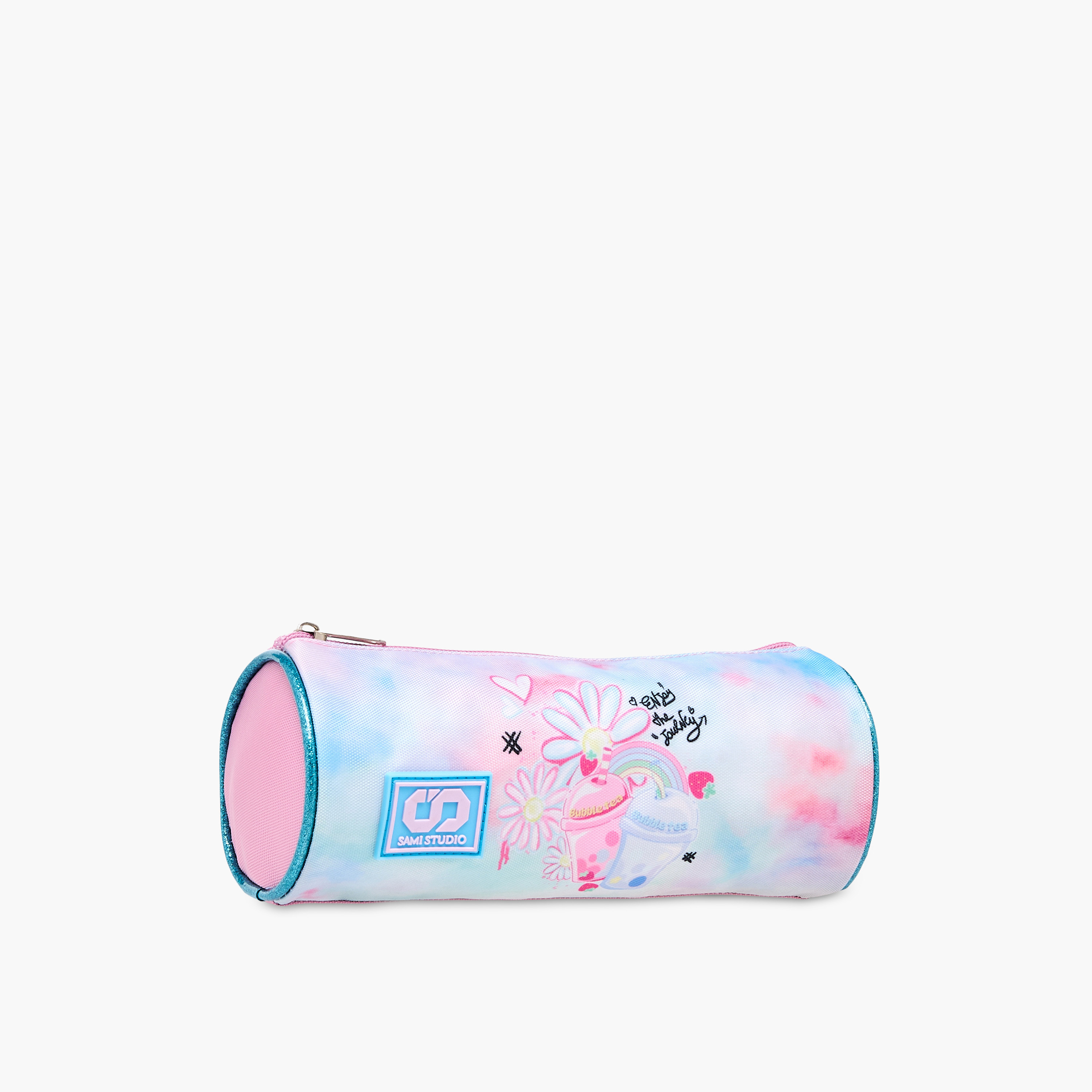 SAMI STUDIO Graphic Print Pencil Pouch with Zip Closure-school-stationery-pencilcases-image-3