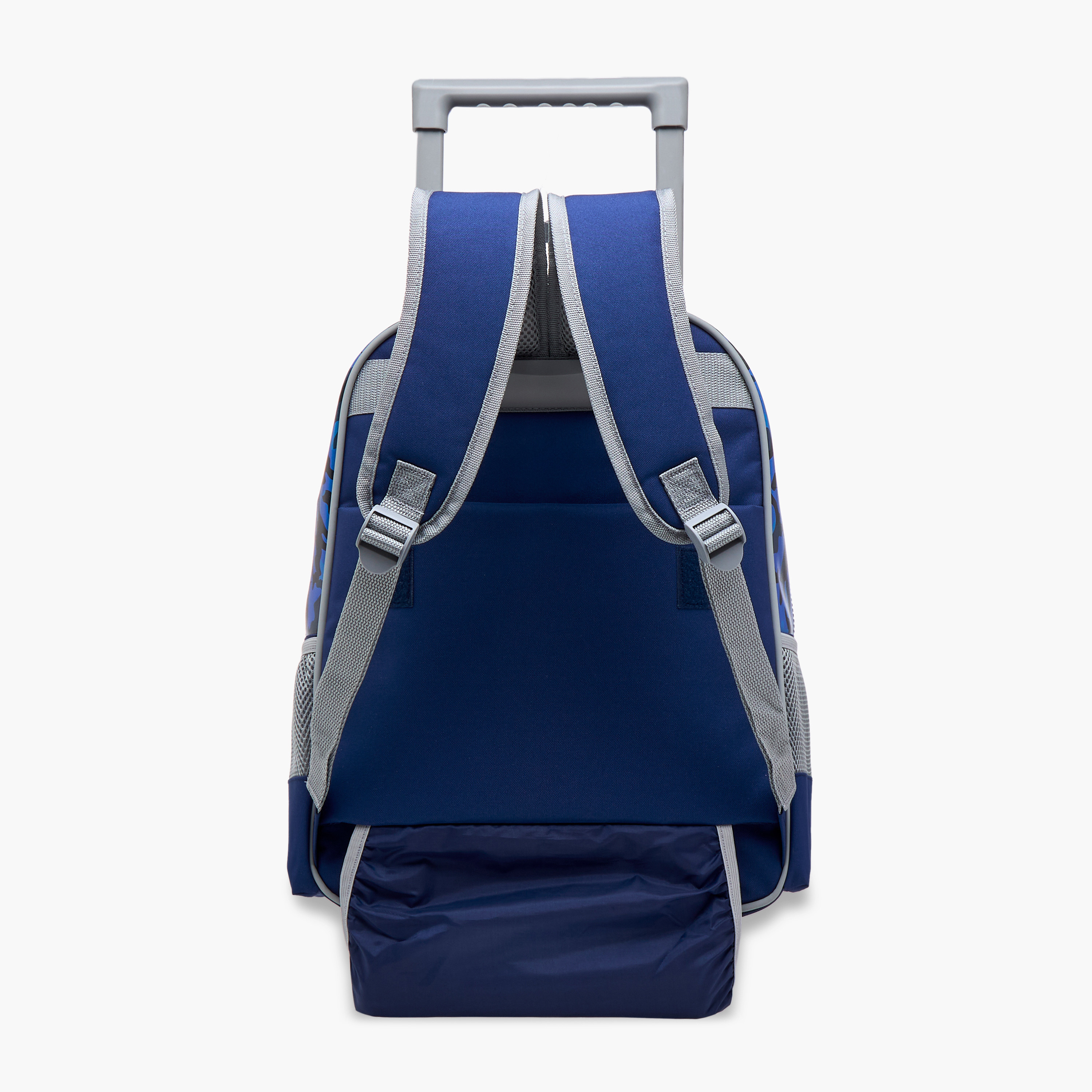 SAMI STUDIO Space Trolley Bag for Girls 5-8 Years with Padded Shoulder Straps -school-bagsandbackpacks-trolleybags-image-5