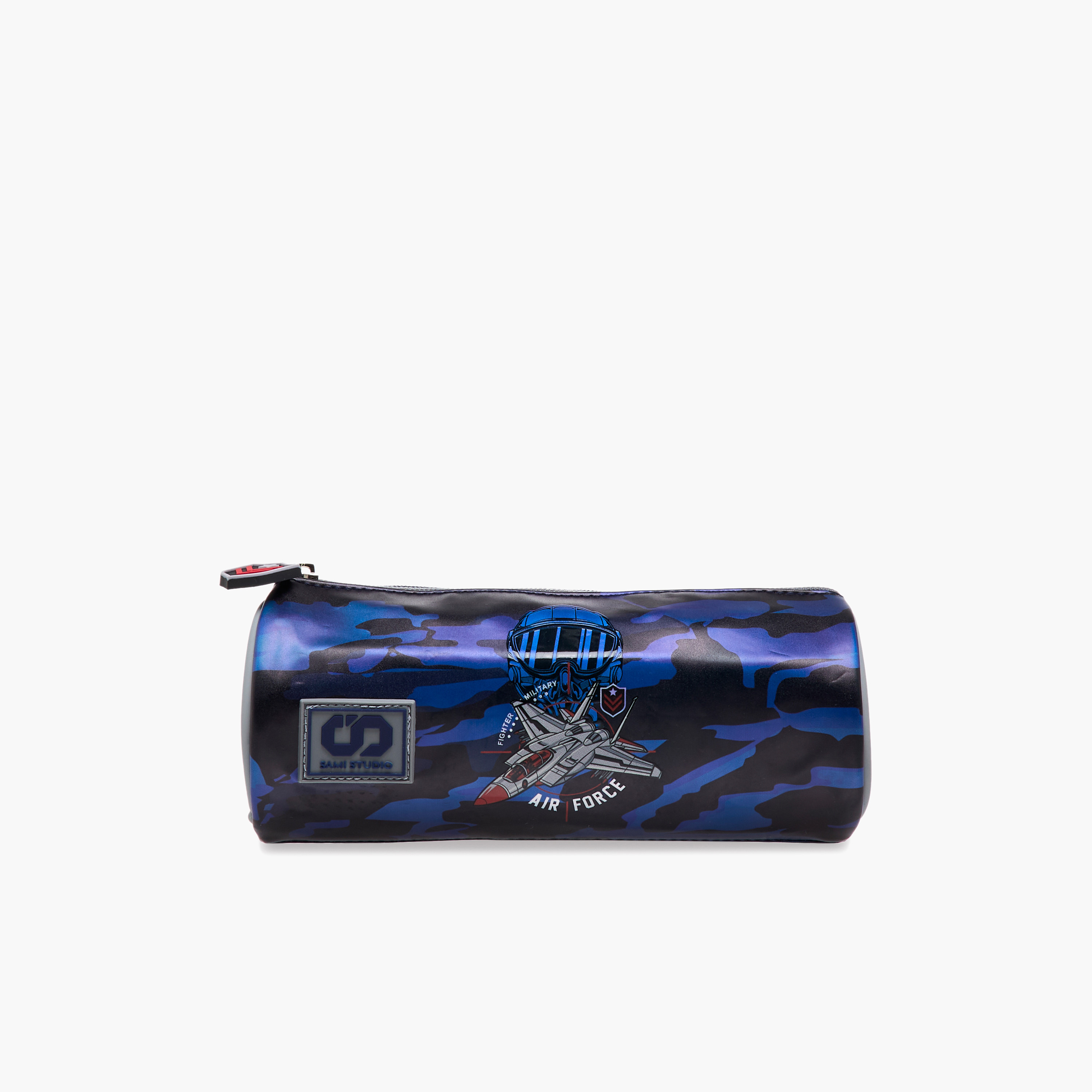 SAMI STUDIO Air Force Print Pencil Pouch with Zip Closure-school-stationery-pencilcases-image-1