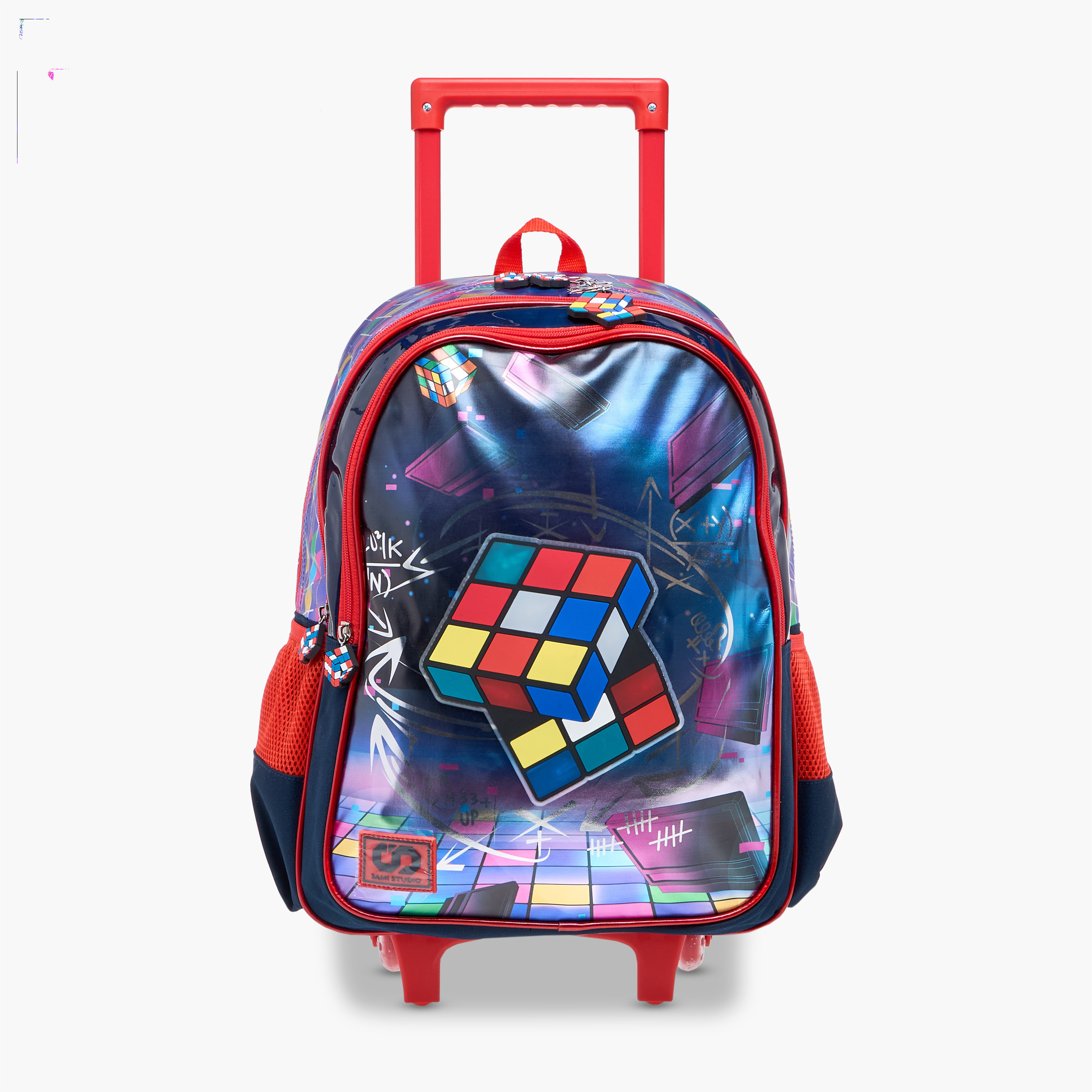 SAMI STUDIO Gaming Trolley Bag for Boys 8-13 Years with Padded Shoulder Straps -school-bagsandbackpacks-trolleybags-image-1