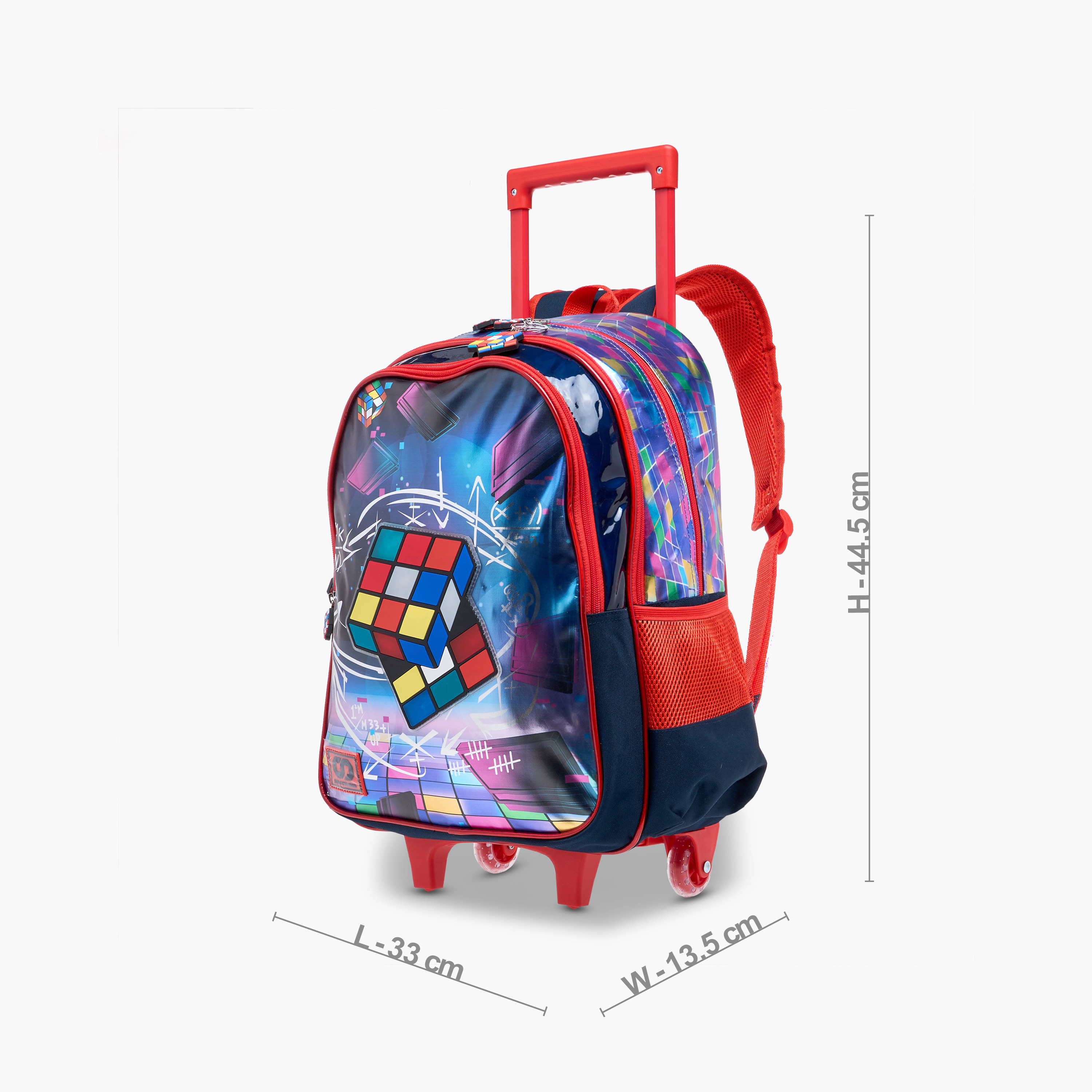 SAMI STUDIO Gaming Trolley Bag for Boys 8-13 Years with Padded Shoulder Straps -school-bagsandbackpacks-trolleybags-image-4