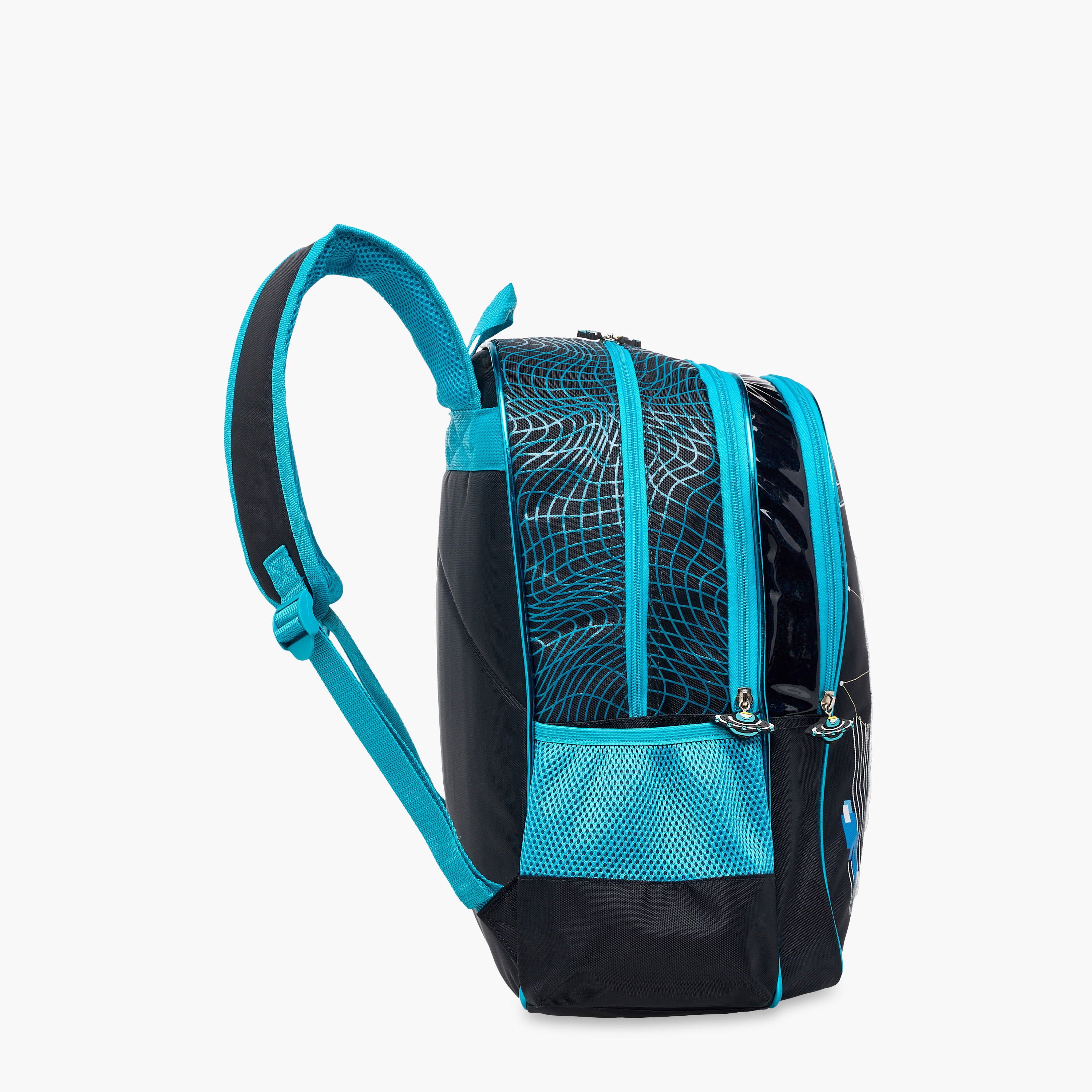 SAMI STUDIO 16-inch Space Print Backpack with Adjustable Straps and Zip Closure -  33x14x45 cms-promo_LS20_OMN-image-5