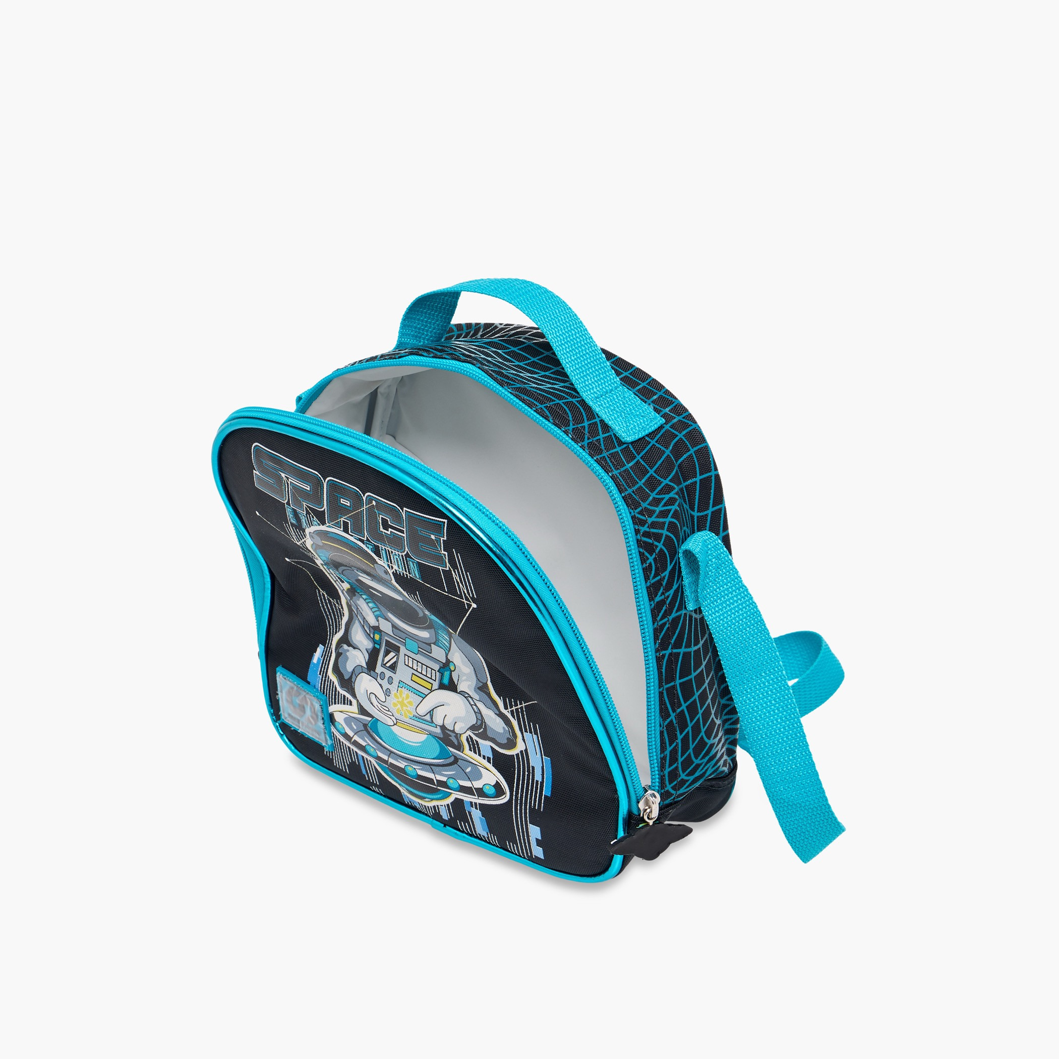 SAMI STUDIO Space Print Lunch Bag with Zip Closure-school-lunchessentials-lunchbags-image-7