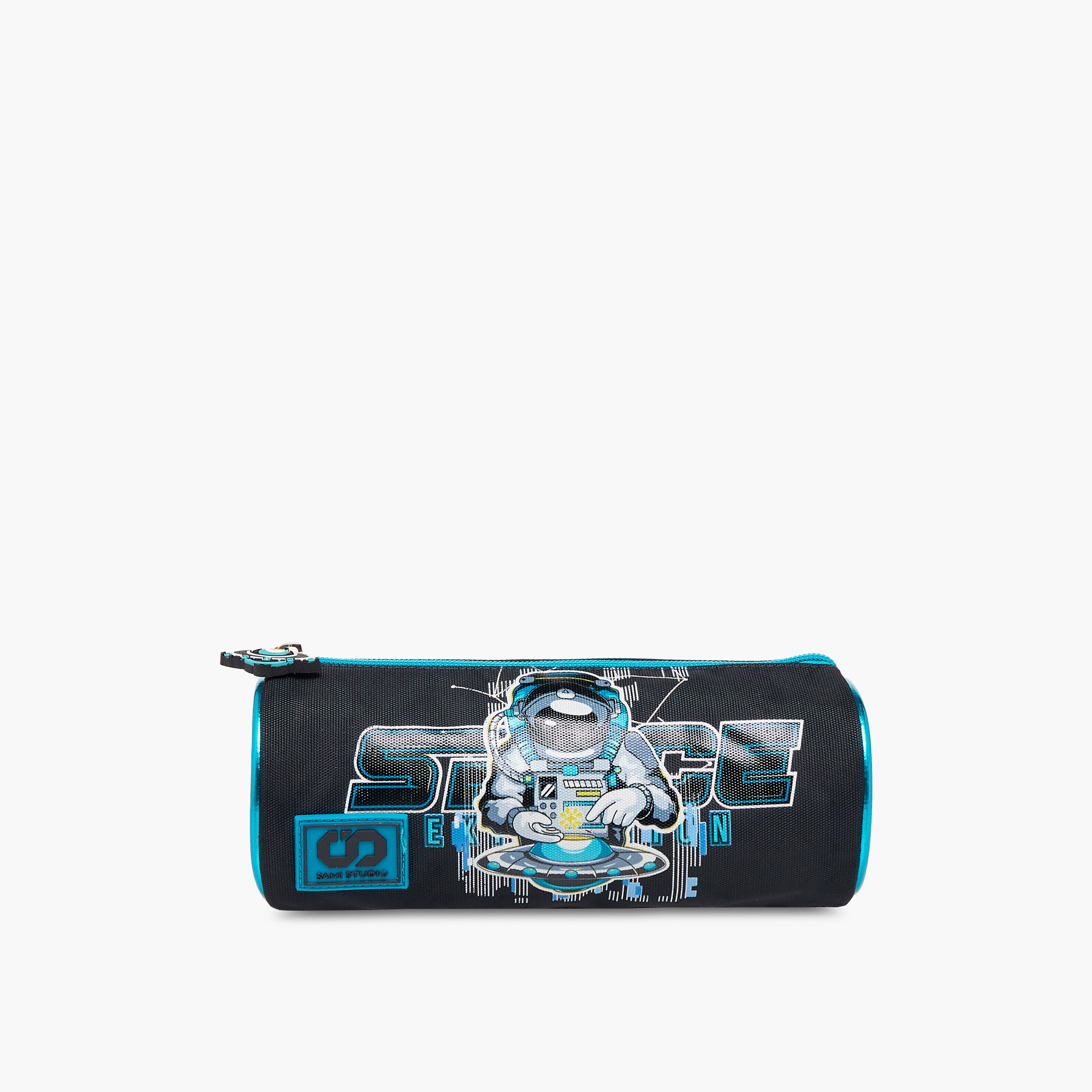 SAMI STUDIO Space Explorer Print Pencil Case with Zip Closure-school-stationery-pencilcases-image-1
