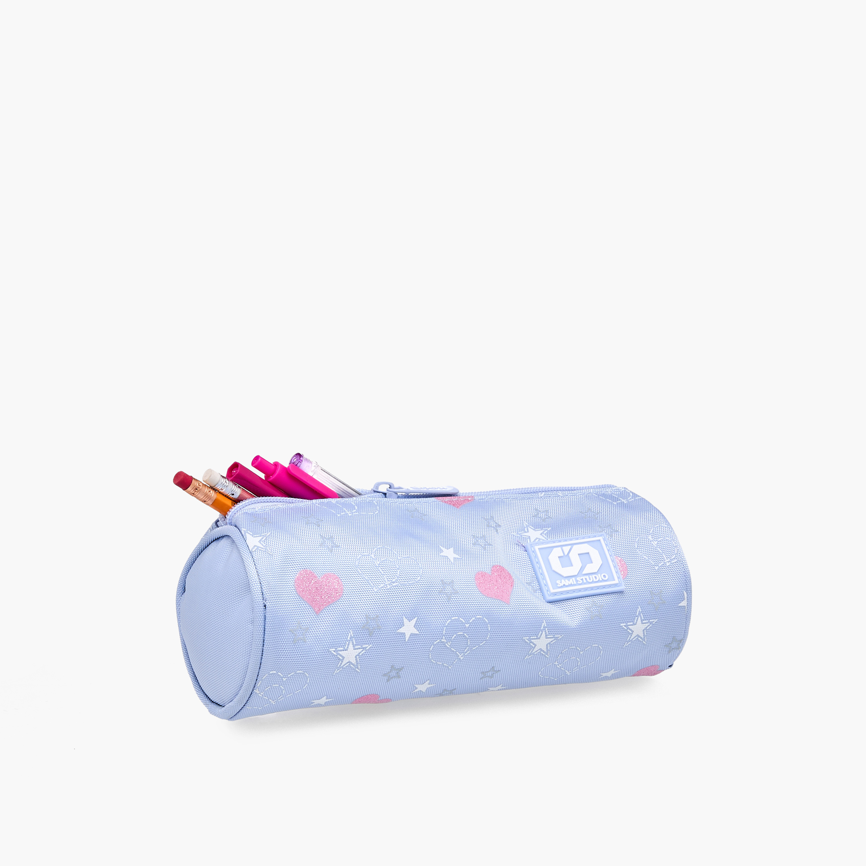 SAMI STUDIO Printed Pencil Pouch with Zip Closure-school-stationery-pencilcases-image-5