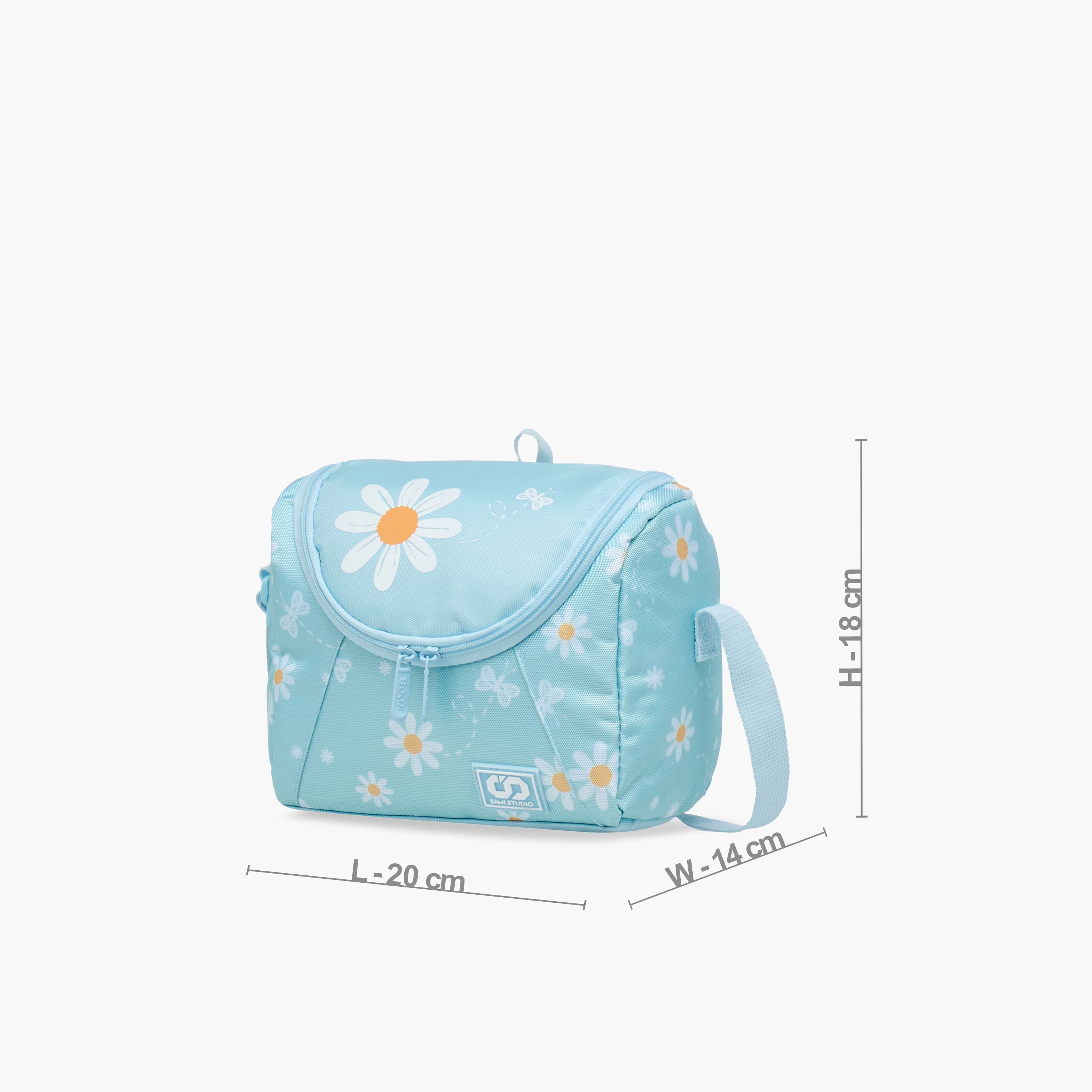 SAMI STUDIO Floral Print Lunch Bag with Zip Closure-school-lunchessentials-lunchbags-image-2