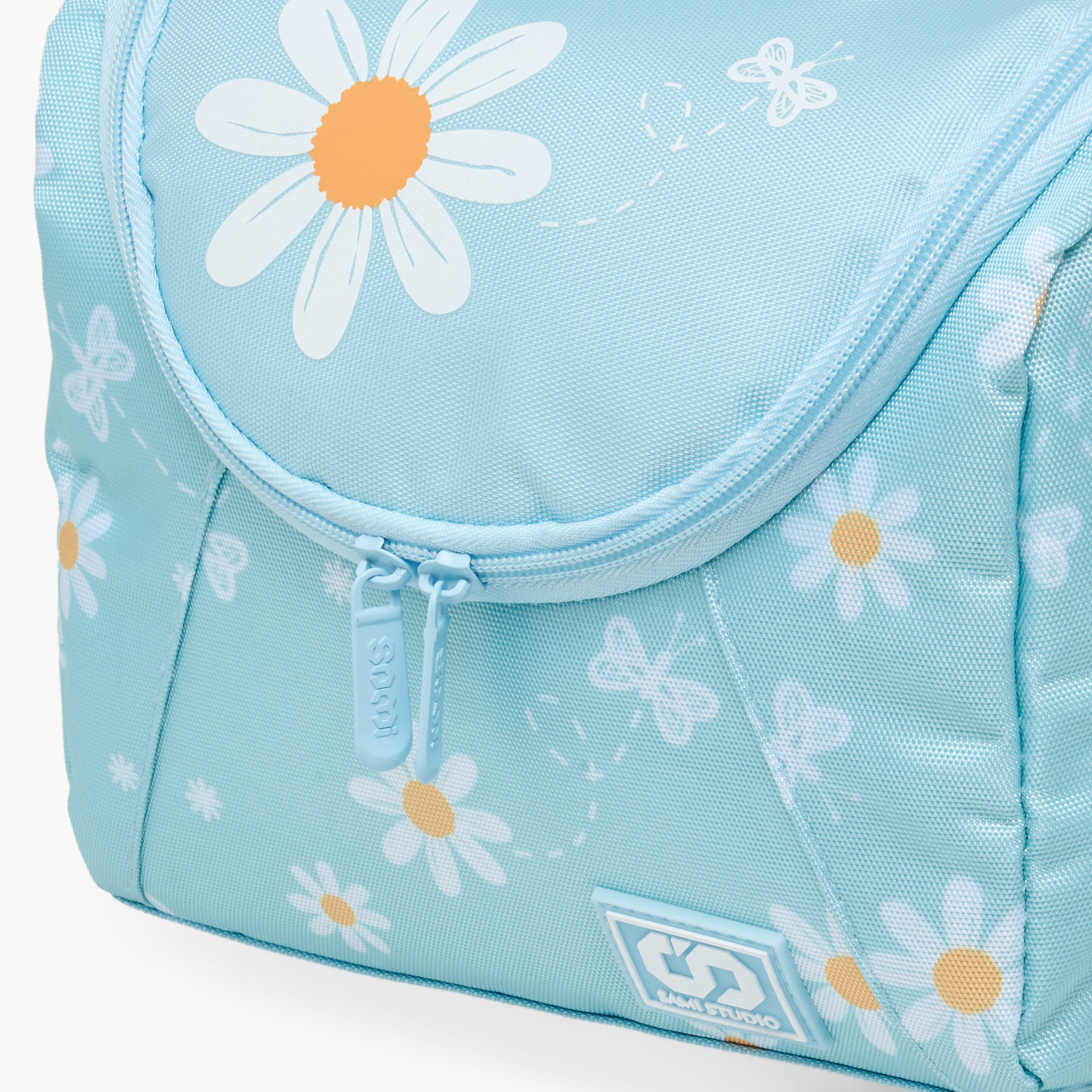 SAMI STUDIO Floral Print Lunch Bag with Zip Closure-school-lunchessentials-lunchbags-image-5