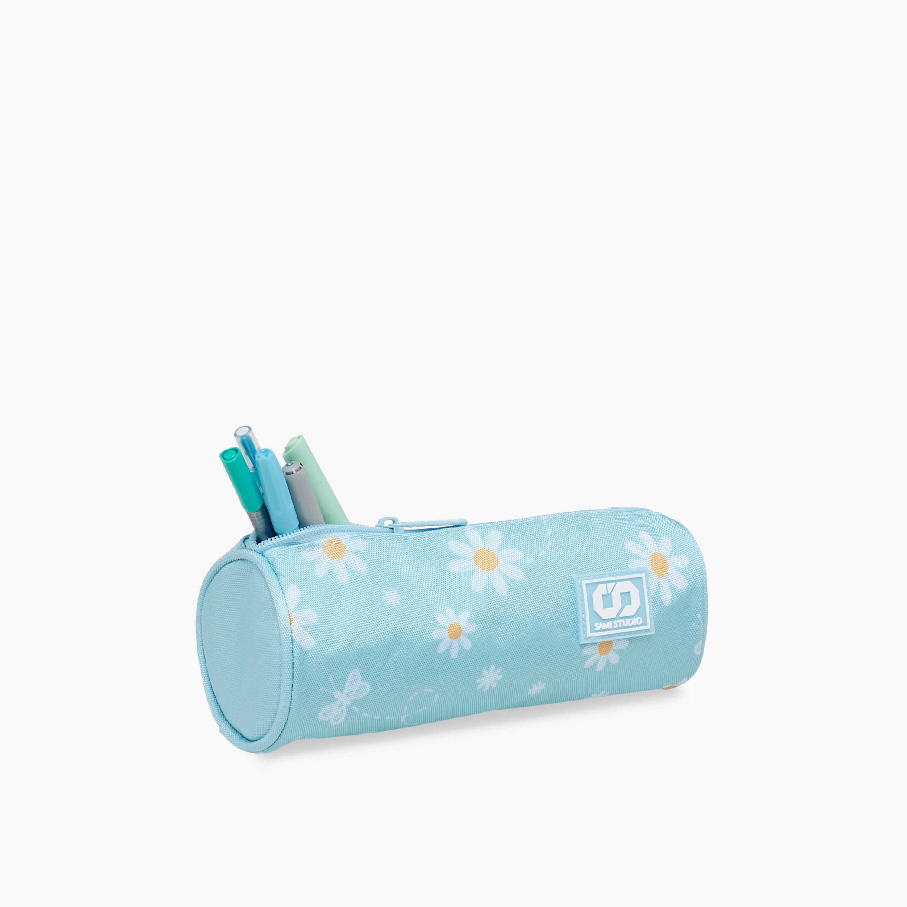 SAMI STUDIO Floral Print Pencil Pouch with Zip Closure-school-stationery-pencilcases-image-5