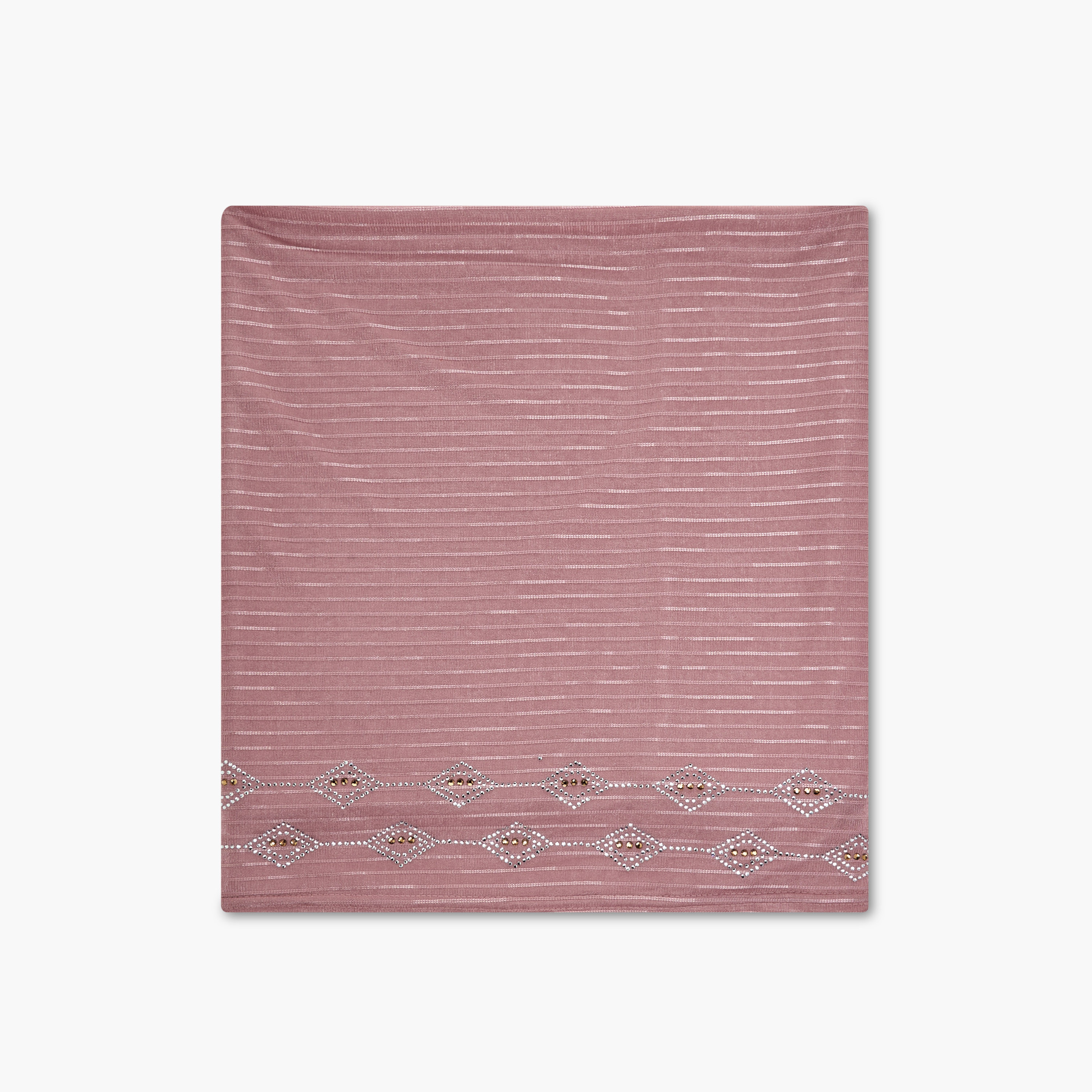 وشاح جيرسي مطاطي مزين من زورا-women-clothingaccessories-scarves-image-2