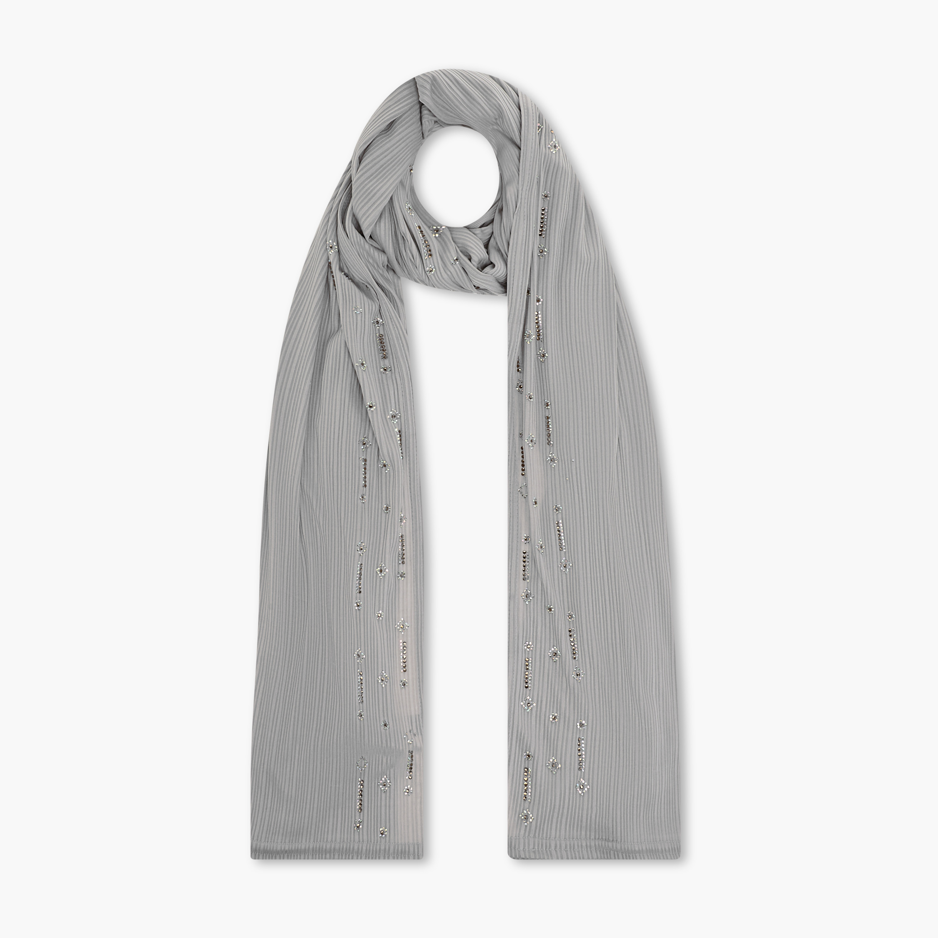 Zora Embellished Jersey Stretch Scarf-women-clothingaccessories-scarves-image-1