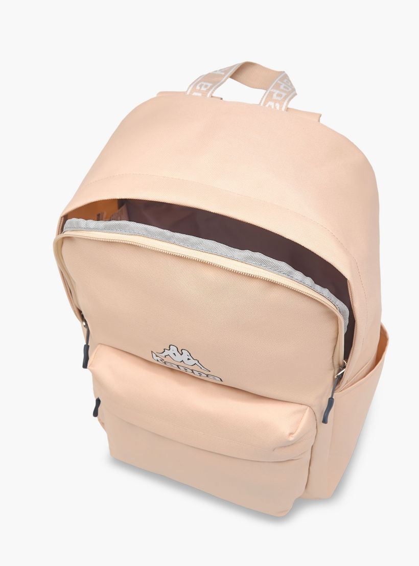 شنطة ظهر مدرسية بطبعات شعار مع سحاب إغلاق وحمالات قابلة للتعديل من كابا - 29x15x42 سم-school-bagsandbackpacks-backpacks-image-8