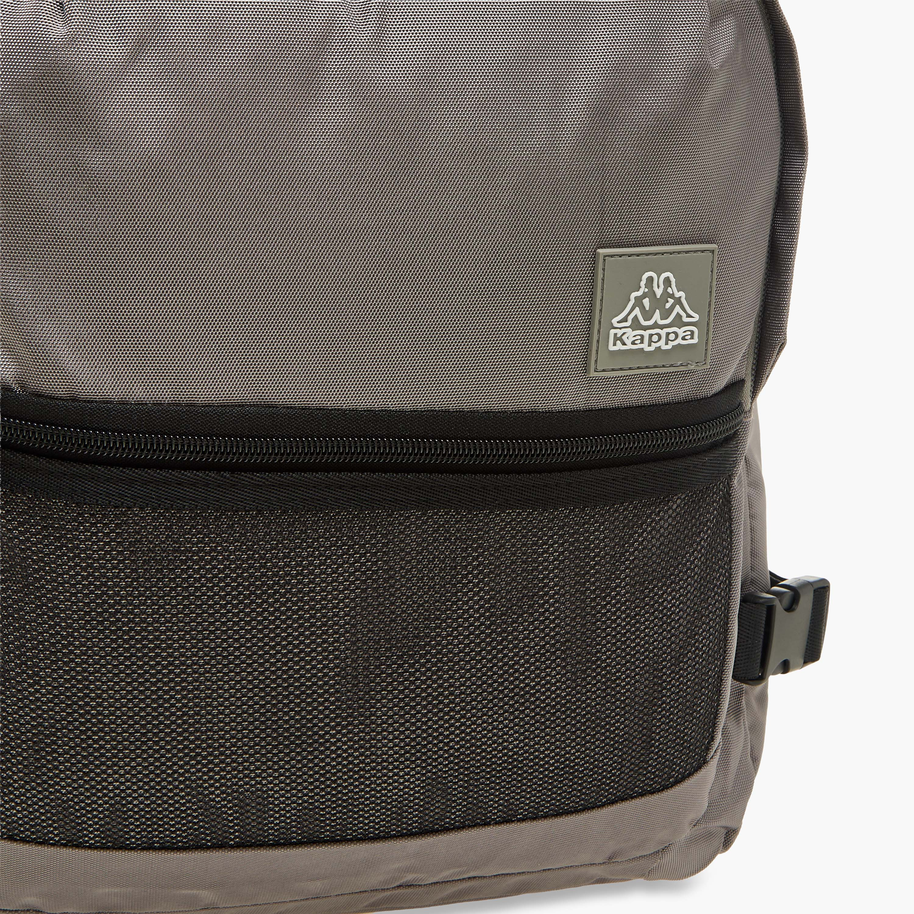 Kappa Logo Print School Backpack with Zip Closure - 11x30x46 cm-school-bagsandbackpacks-backpacks-image-7