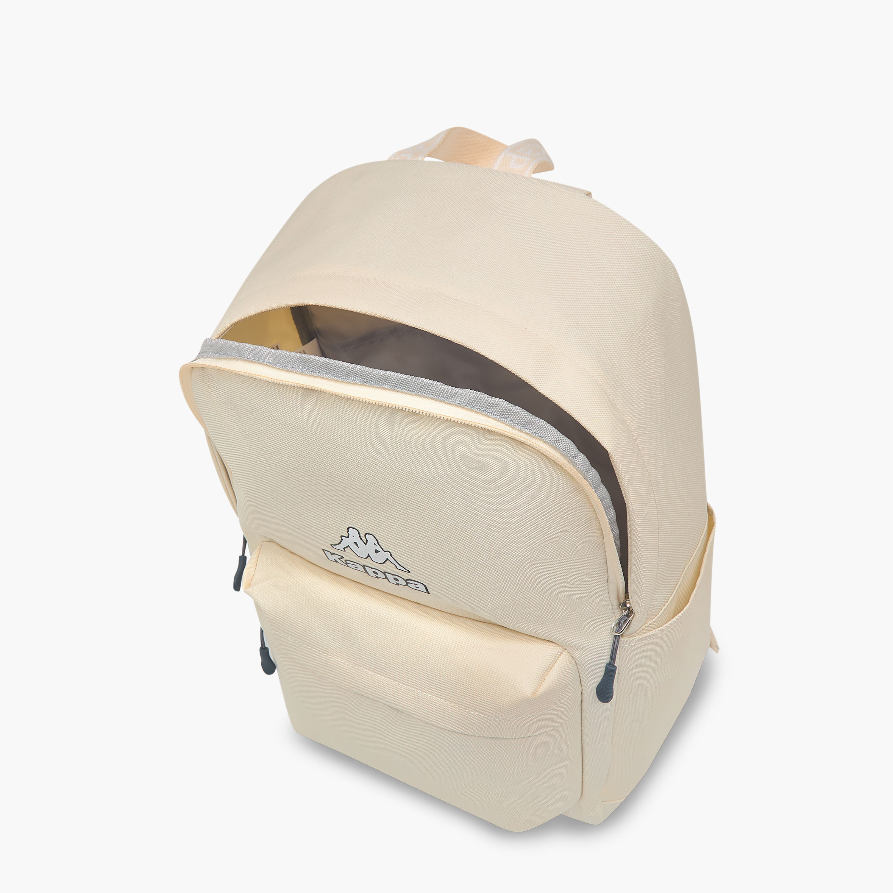 Kappa Logo Print School Backpack with Zip Closure and Adjustable Strap - 29x15x42 cm-school-bagsandbackpacks-backpacks-image-8