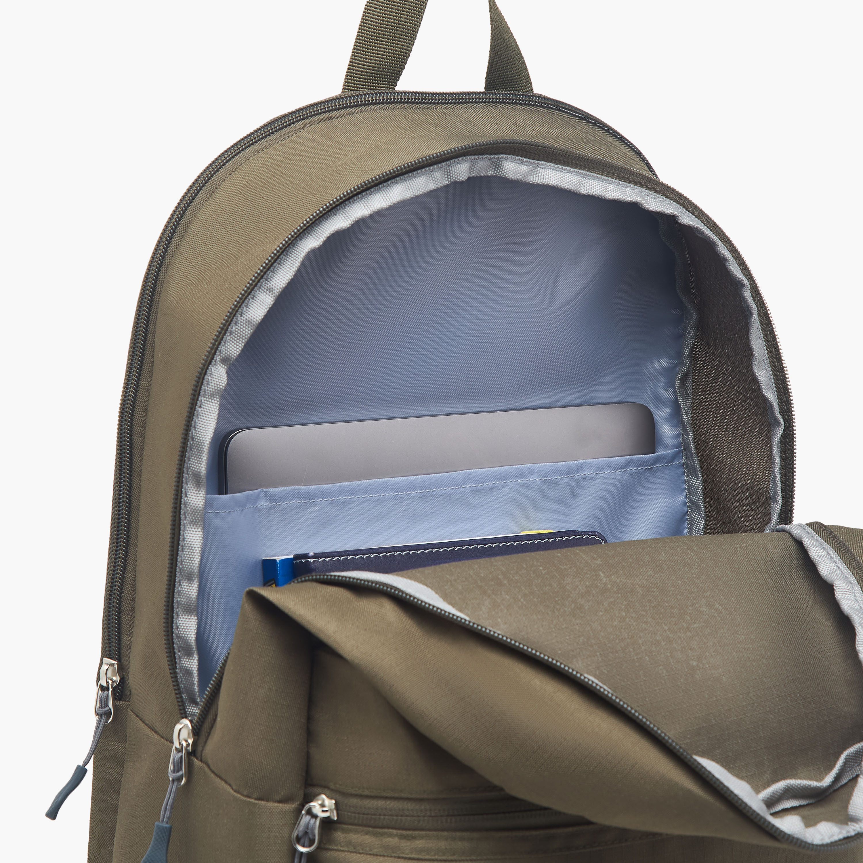 Kappa Logo Print School Backpack with Pencil Pouch set-school-bagsandbackpacks-sets-image-12