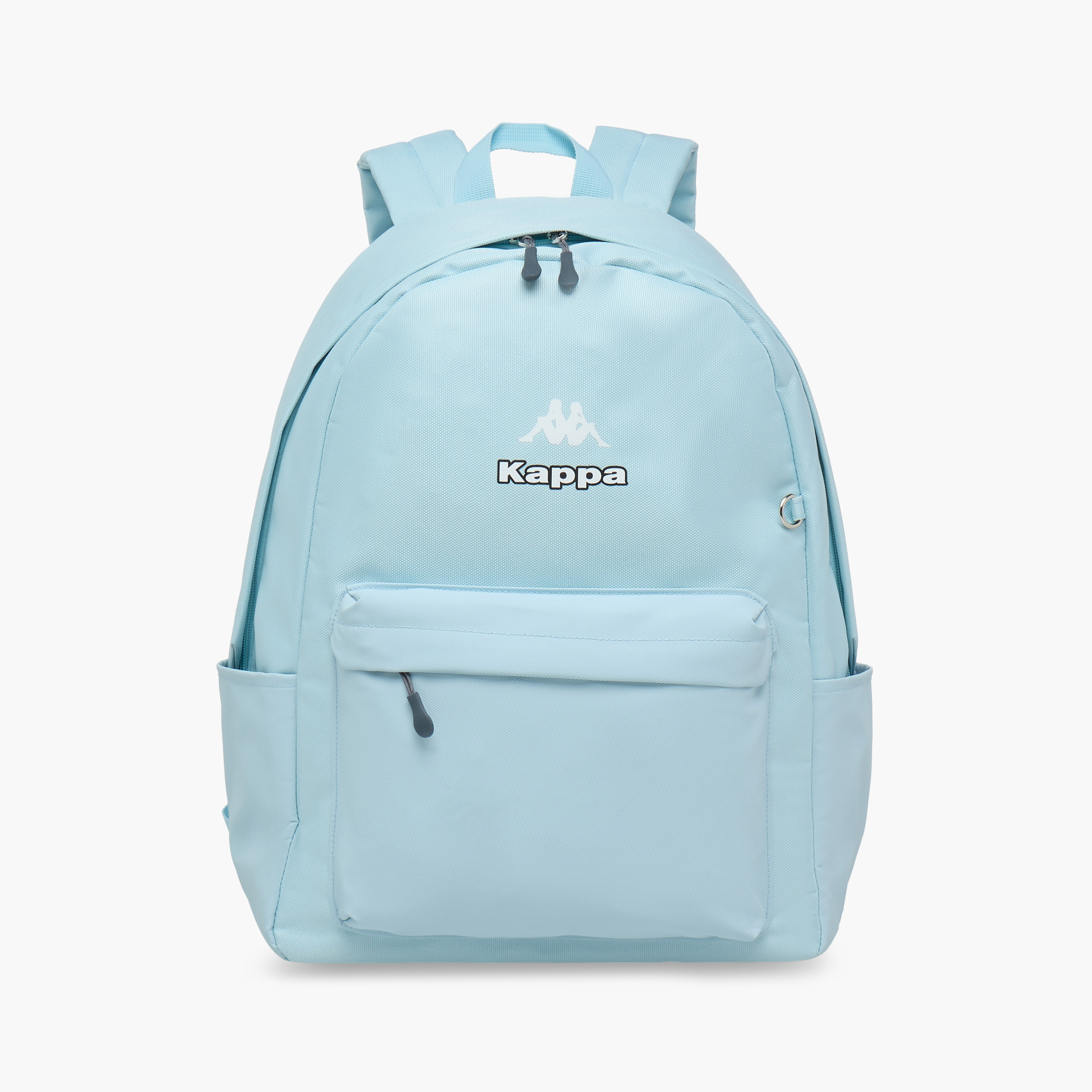 Kappa Logo Print School Backpack with Pencil Pouch set-school-bagsandbackpacks-sets-image-2
