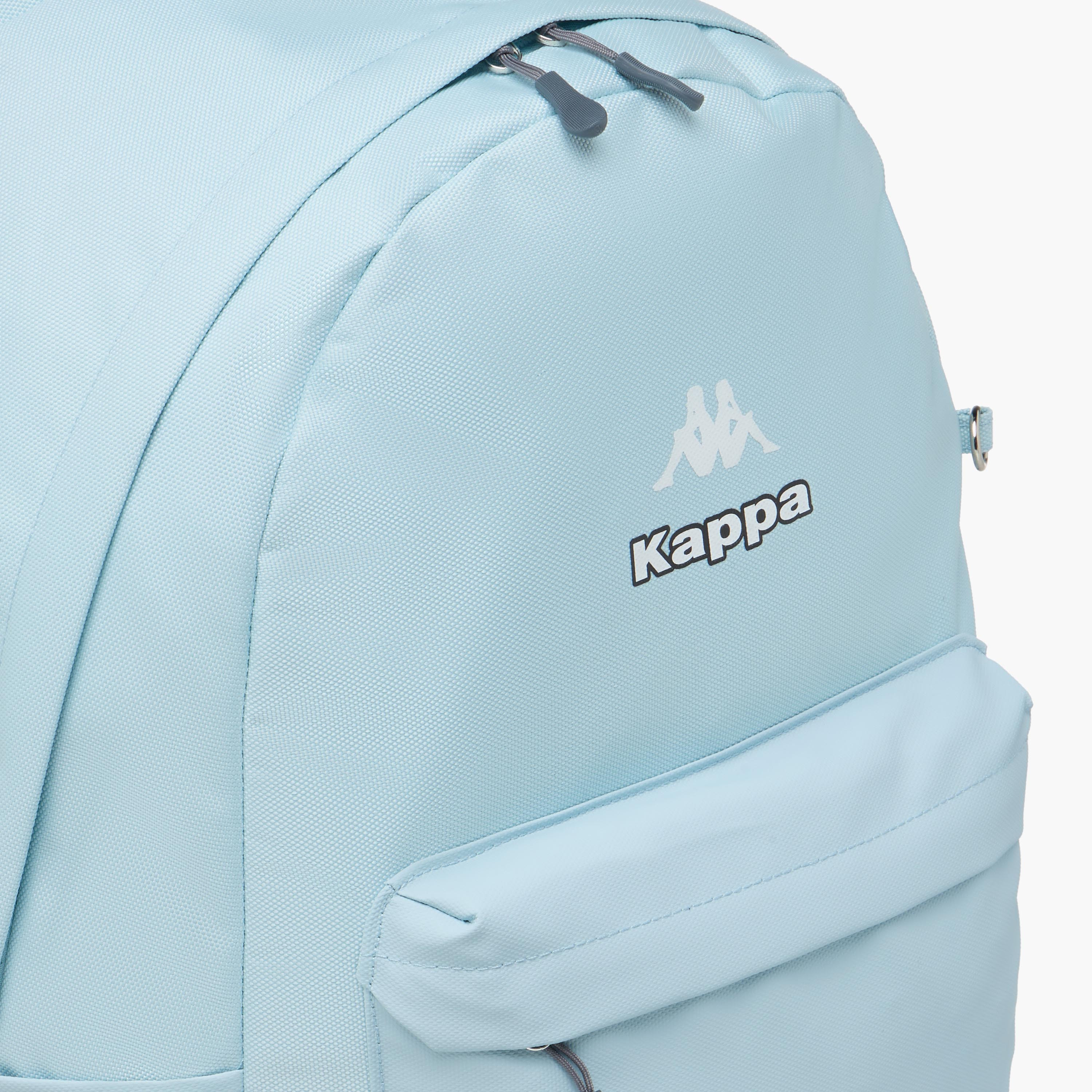 Kappa Logo Print School Backpack with Pencil Pouch set-school-bagsandbackpacks-sets-image-8