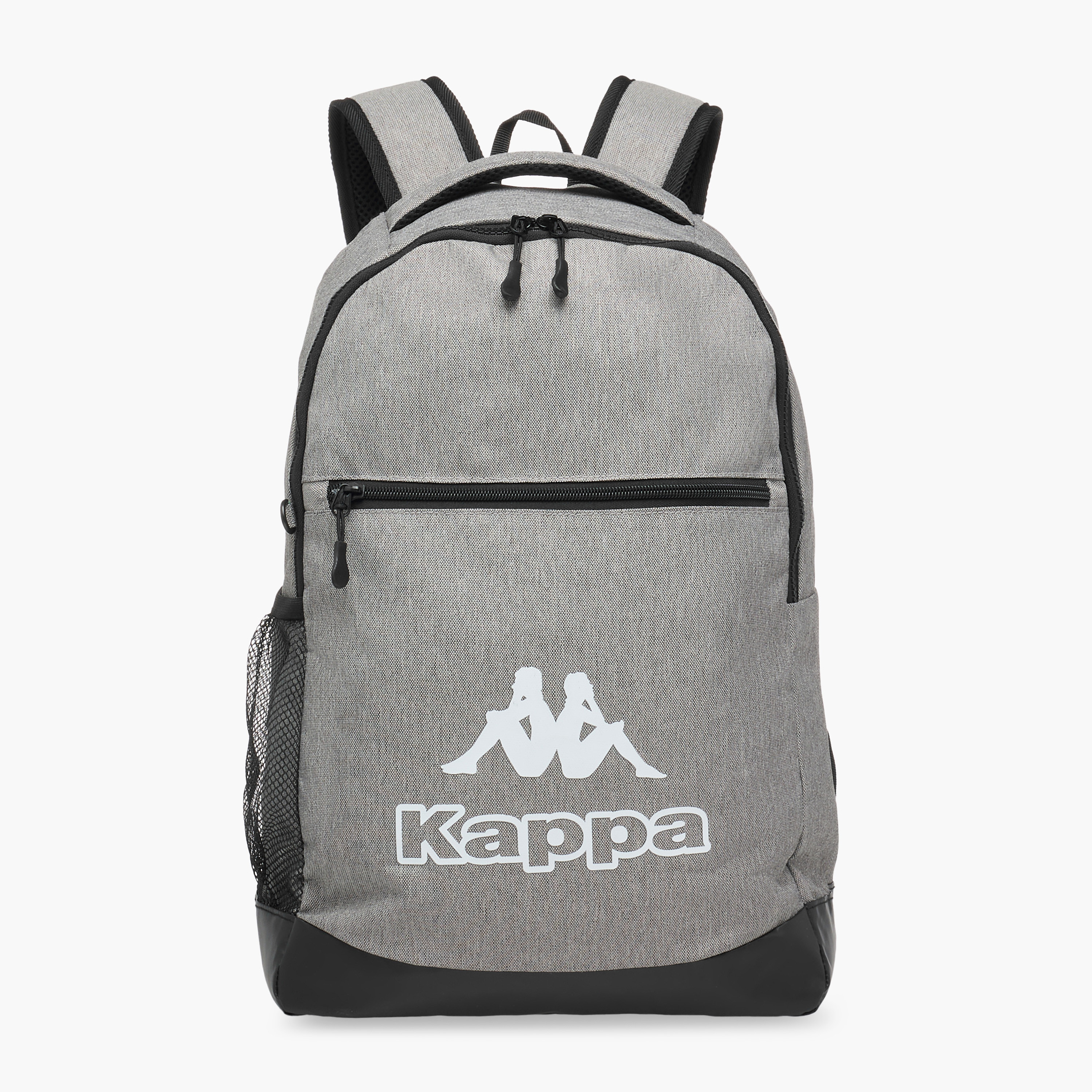 Kappa Logo Print School Backpack and Pencil Pouch Set - 46x30x14 cm-school-bagsandbackpacks-backpacks-image-2