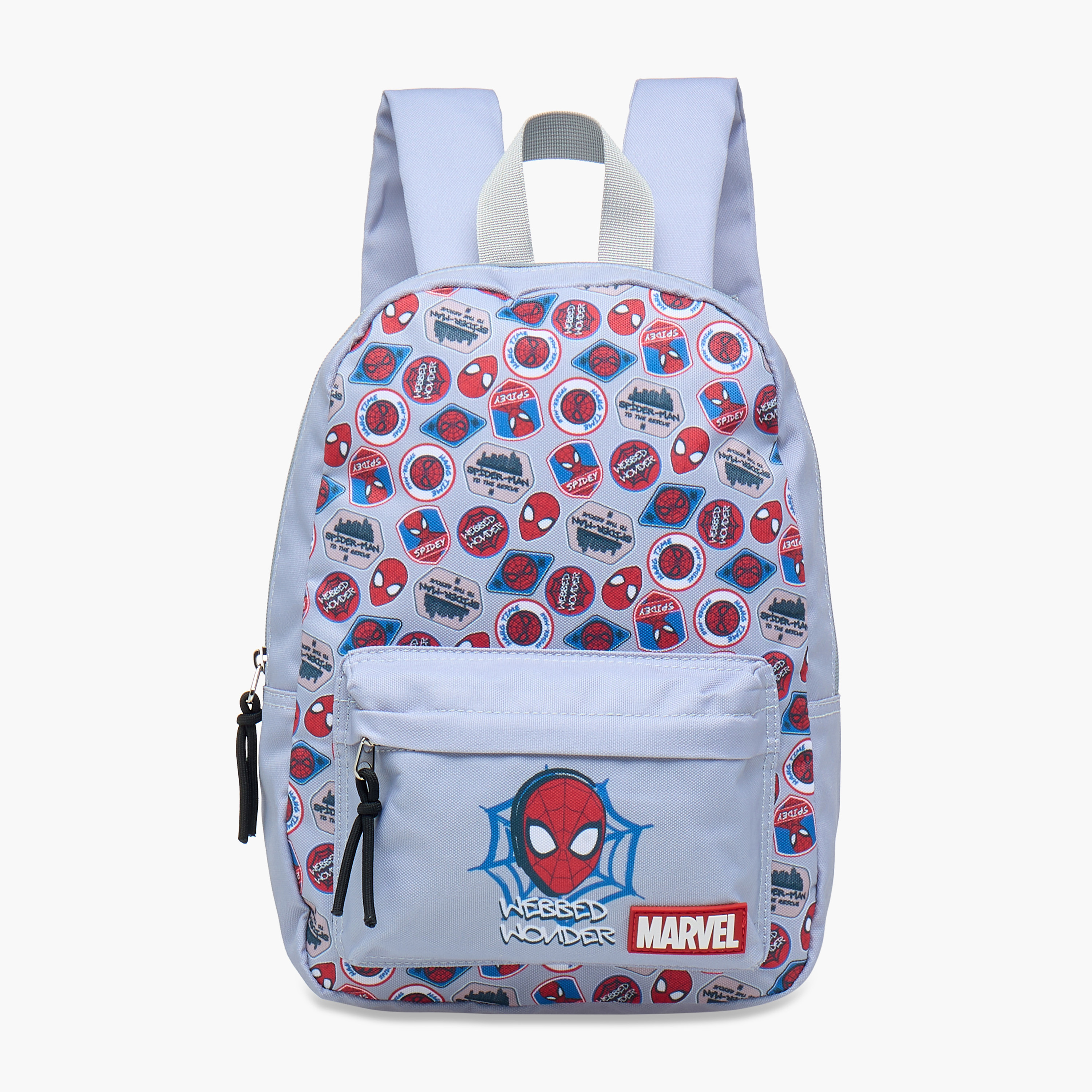 Marvel Spider-Man Print School Backpack with Adjustable Shoulder Straps - 33x24x10 cm-school-bagsandbackpacks-backpacks-image-1