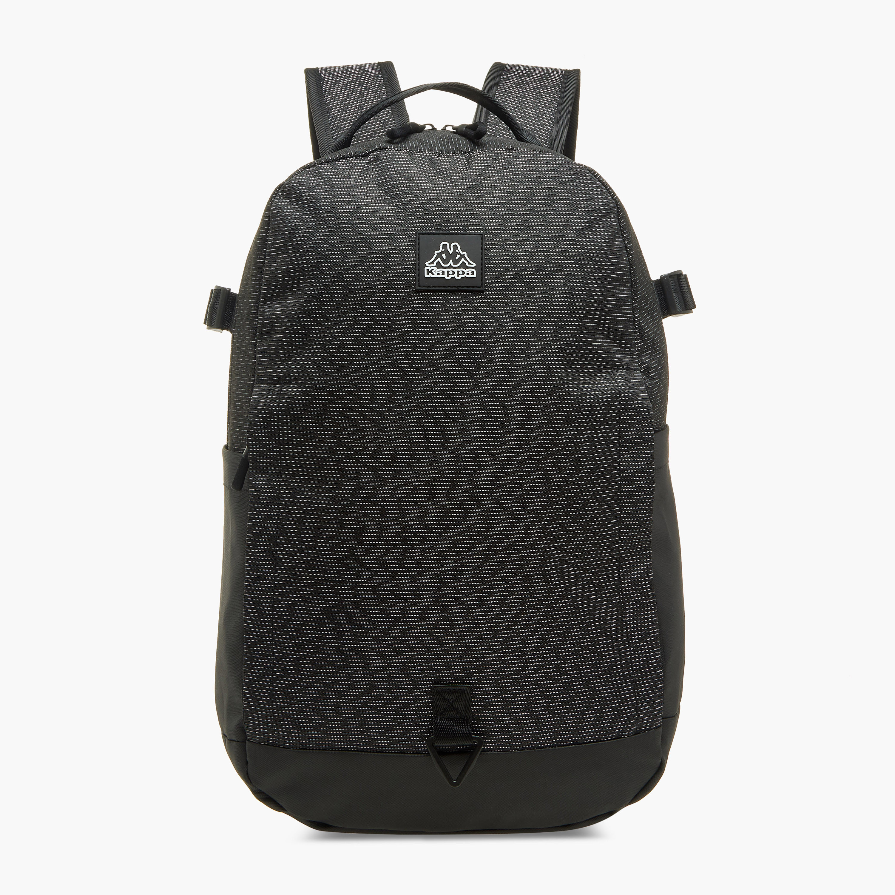 شنطة ظهر للمدرسة بسحّاب إغلاق وزخارف شعار من كابا - 15×31×47 سم-school-bagsandbackpacks-backpacks-image-1