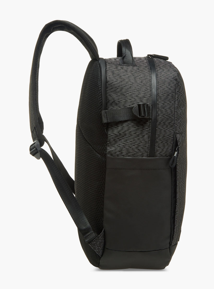 شنطة ظهر للمدرسة بسحّاب إغلاق وزخارف شعار من كابا - 15×31×47 سم-school-bagsandbackpacks-backpacks-image-5