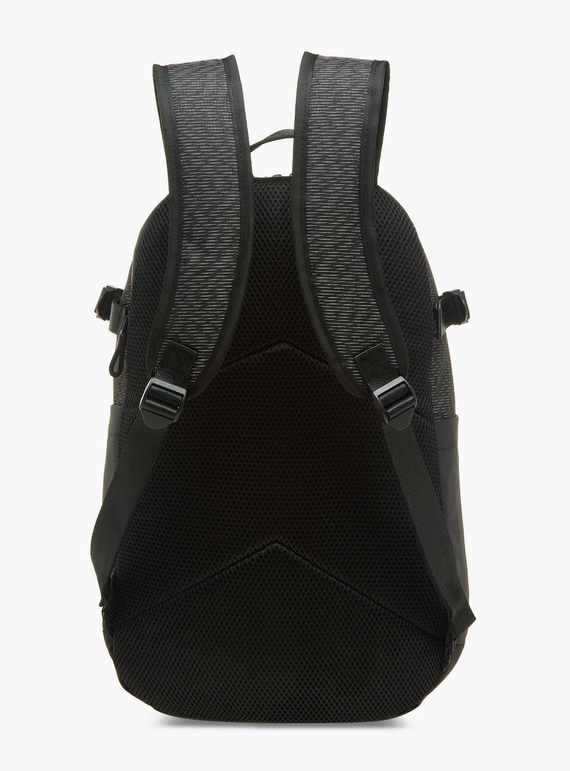 شنطة ظهر للمدرسة بسحّاب إغلاق وزخارف شعار من كابا - 15×31×47 سم-school-bagsandbackpacks-backpacks-image-7