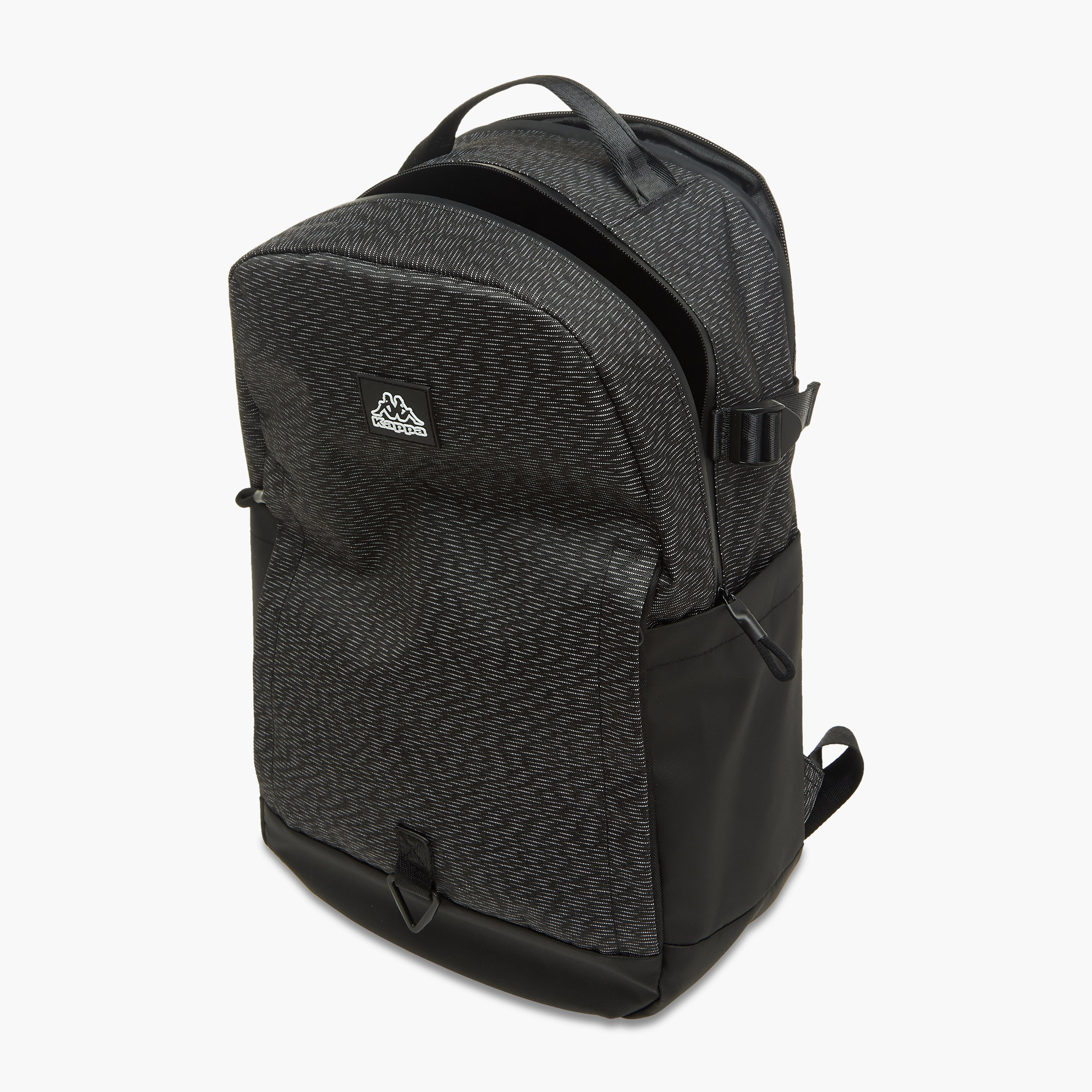 شنطة ظهر للمدرسة بسحّاب إغلاق وزخارف شعار من كابا - 15×31×47 سم-school-bagsandbackpacks-backpacks-image-3