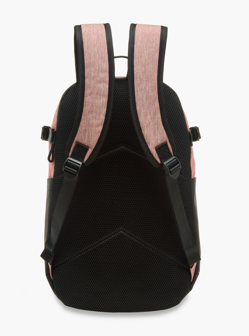 شنطة ظهر للمدرسة بسحّاب إغلاق وزخارف شعار من كابا - 15×31×47 سم-school-bagsandbackpacks-backpacks-image-5