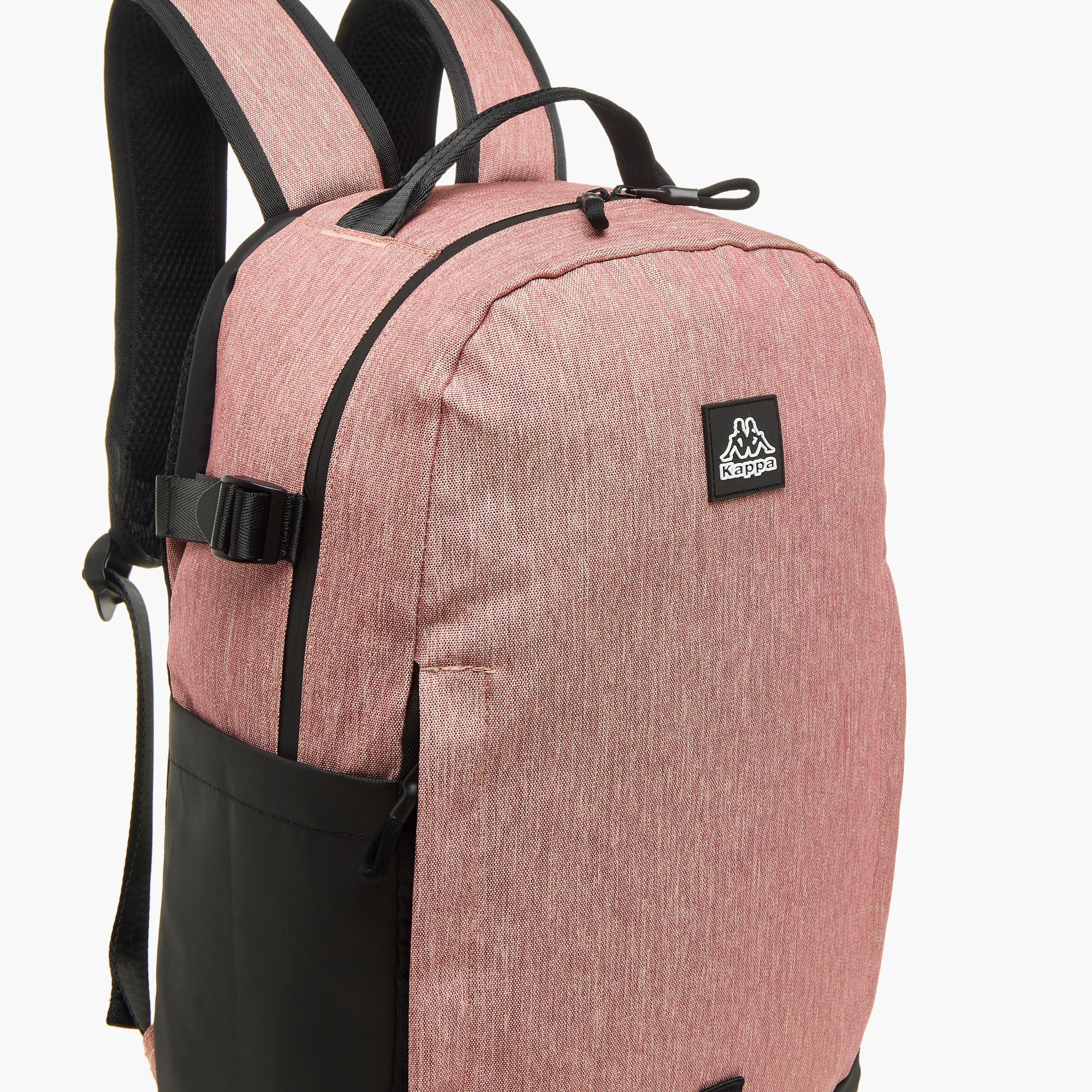 شنطة ظهر للمدرسة بسحّاب إغلاق وزخارف شعار من كابا - 15×31×47 سم-school-bagsandbackpacks-backpacks-image-6