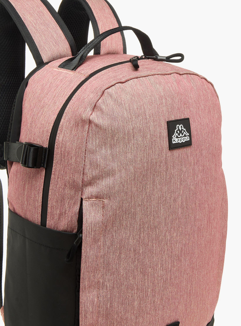 شنطة ظهر للمدرسة بسحّاب إغلاق وزخارف شعار من كابا - 15×31×47 سم-school-bagsandbackpacks-backpacks-image-6