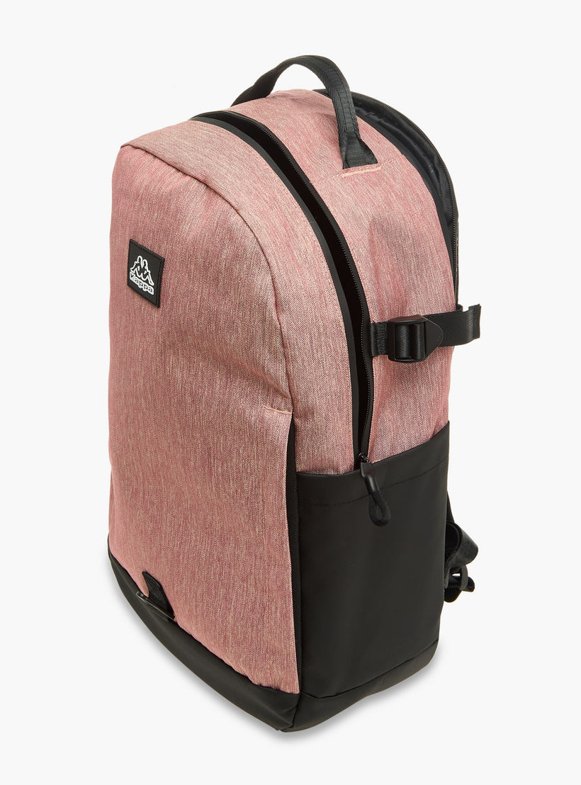 شنطة ظهر للمدرسة بسحّاب إغلاق وزخارف شعار من كابا - 15×31×47 سم-school-bagsandbackpacks-backpacks-image-7