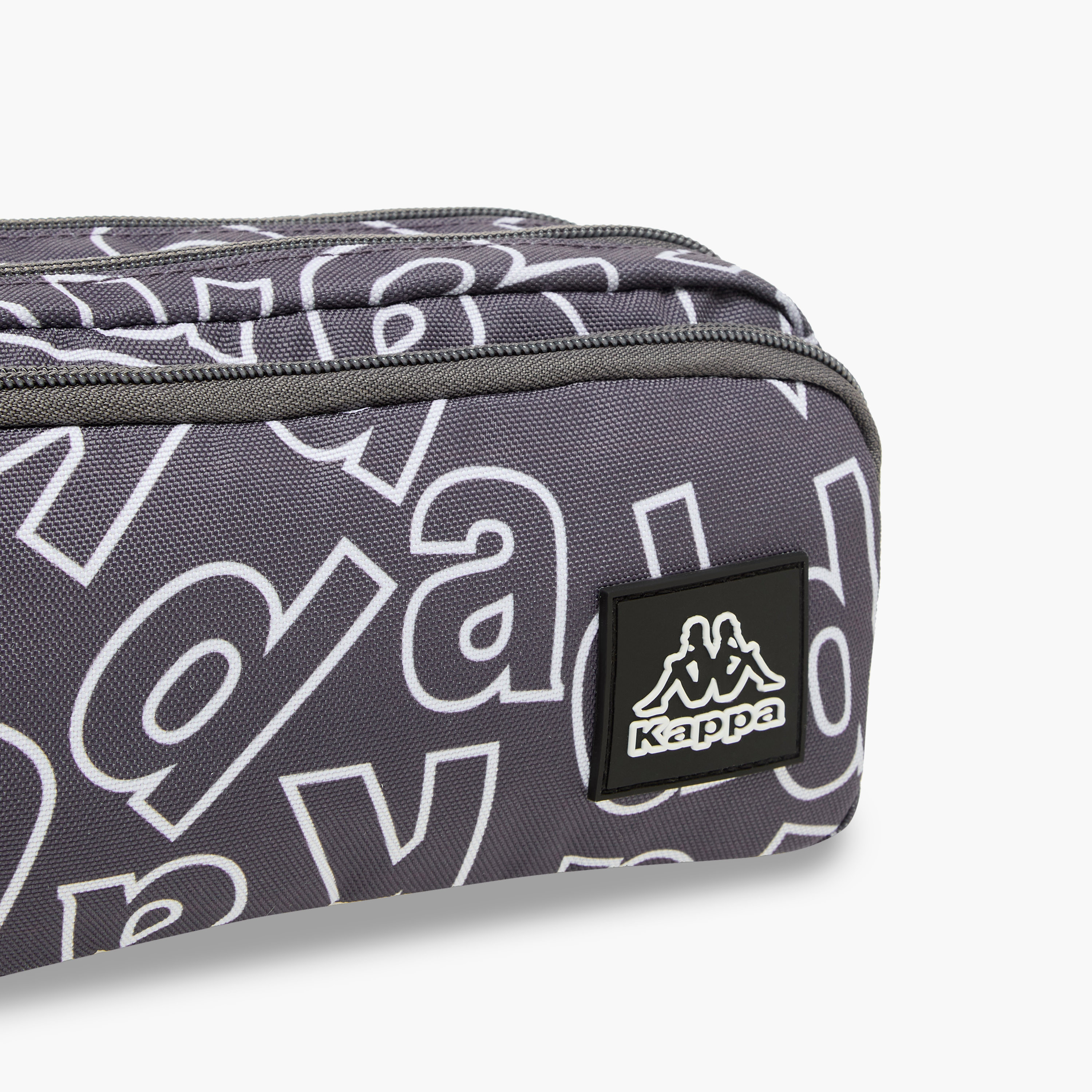 مقلمة بطبعات شعار مع سحاب إغلاق من كابا-school-stationery-pencilcases-image-6