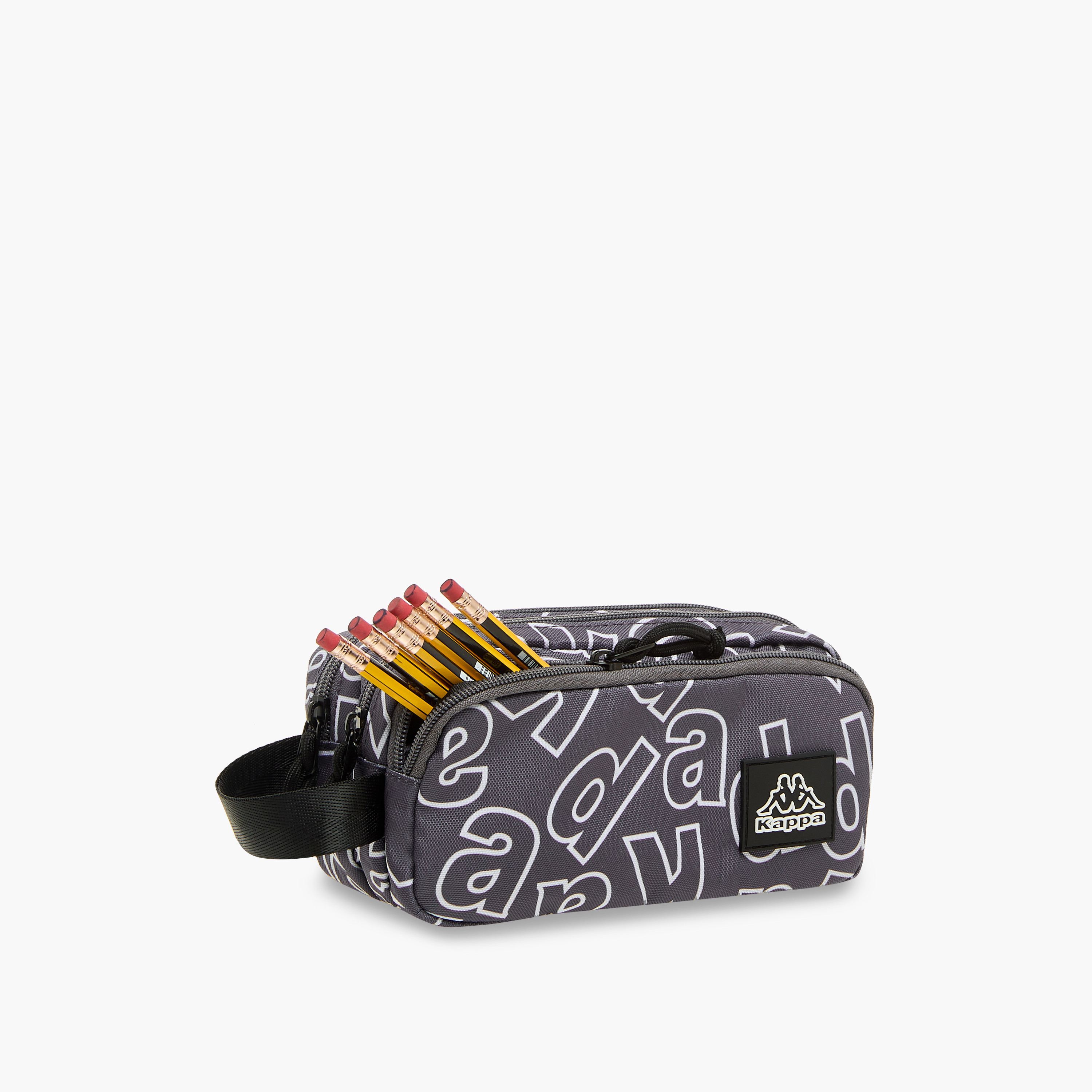 مقلمة بطبعات شعار مع سحاب إغلاق من كابا-school-stationery-pencilcases-image-7