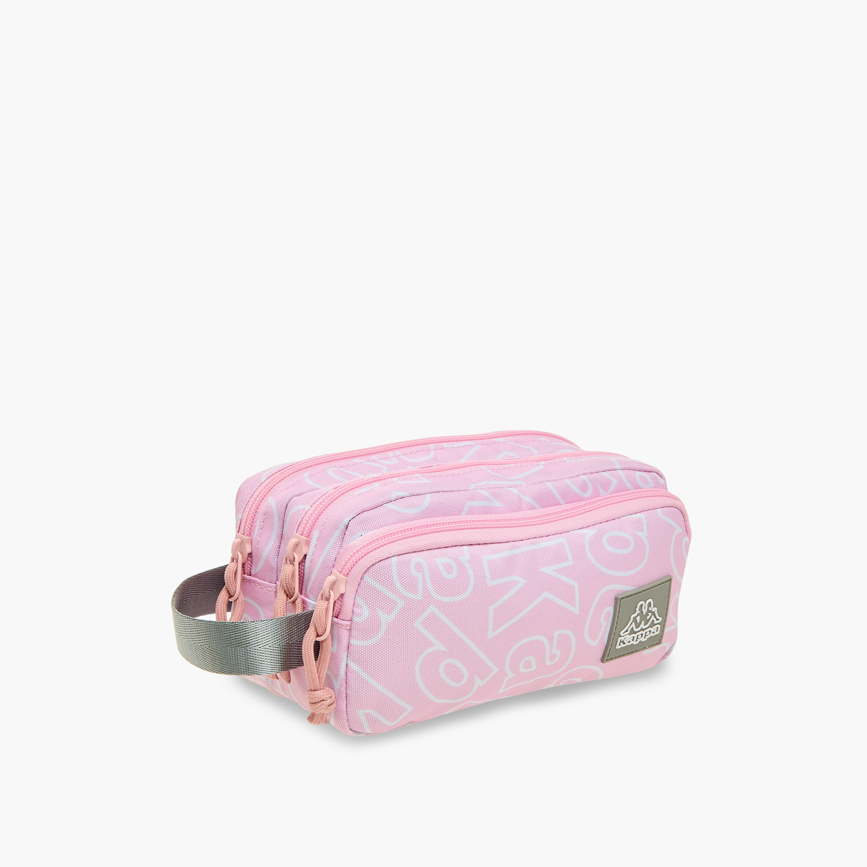 مقلمة بطبعات شعار مع سحاب إغلاق من كابا-school-stationery-pencilcases-image-5