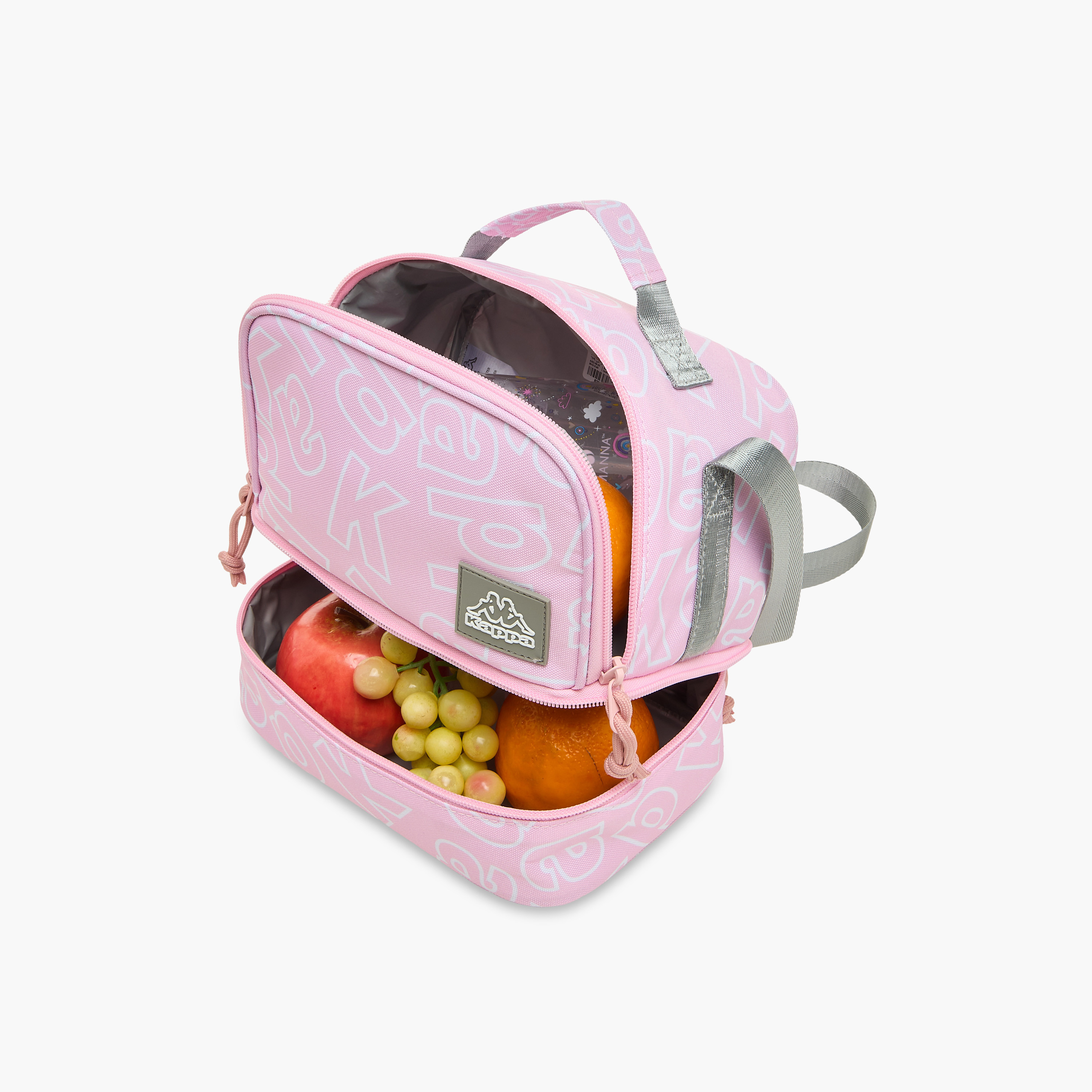 شنطة غداء بحزام قابل للتعديل وسحاب إغلاق وزخارف الشعار من كابا-school-lunchessentials-lunchbags-image-8