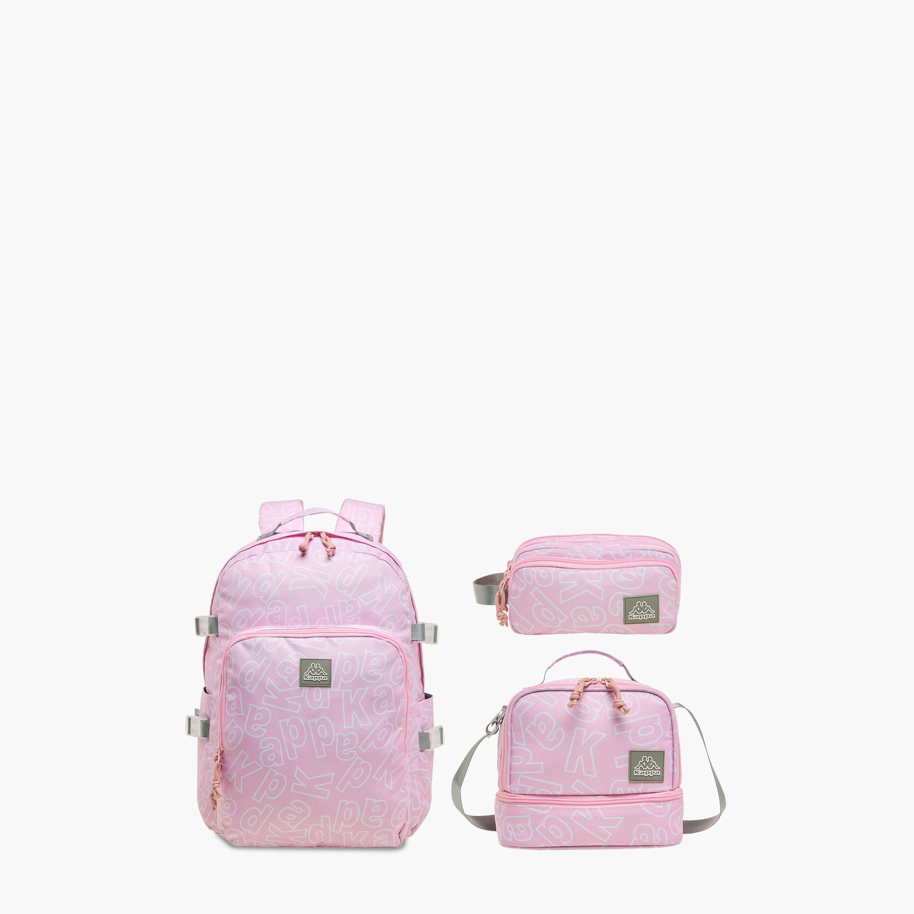 شنطة غداء بحزام قابل للتعديل وسحاب إغلاق وزخارف الشعار من كابا-school-lunchessentials-lunchbags-image-9